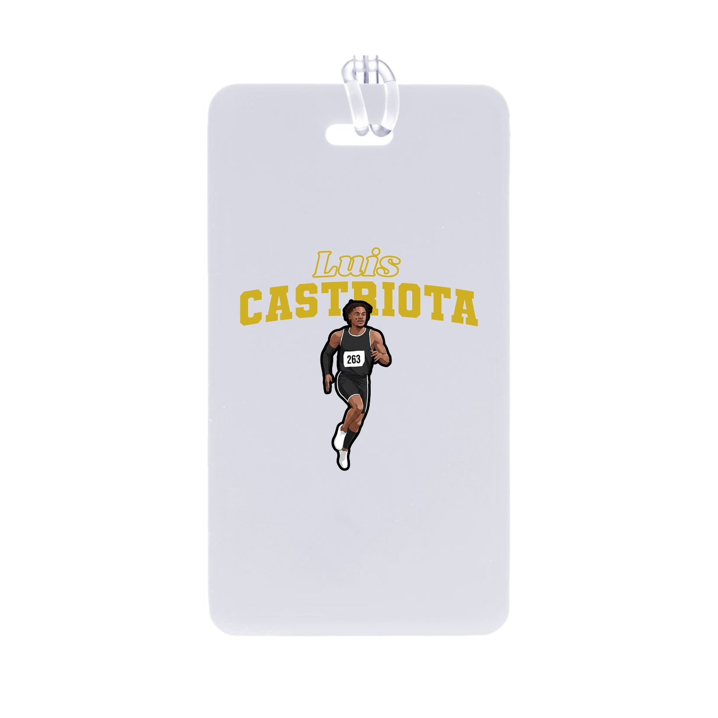 Bag Tag — Name Arch in Classic