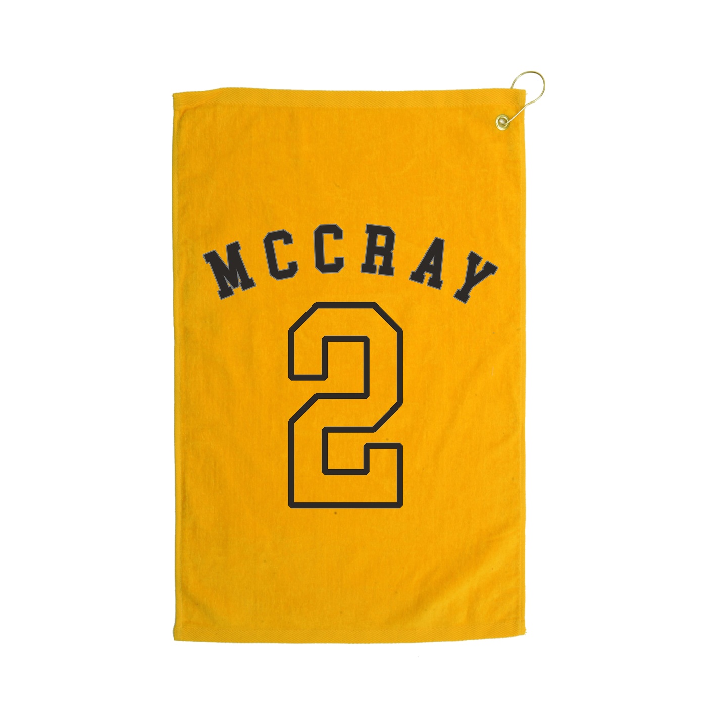 Golf Towel — Shirsey Arch in Gold