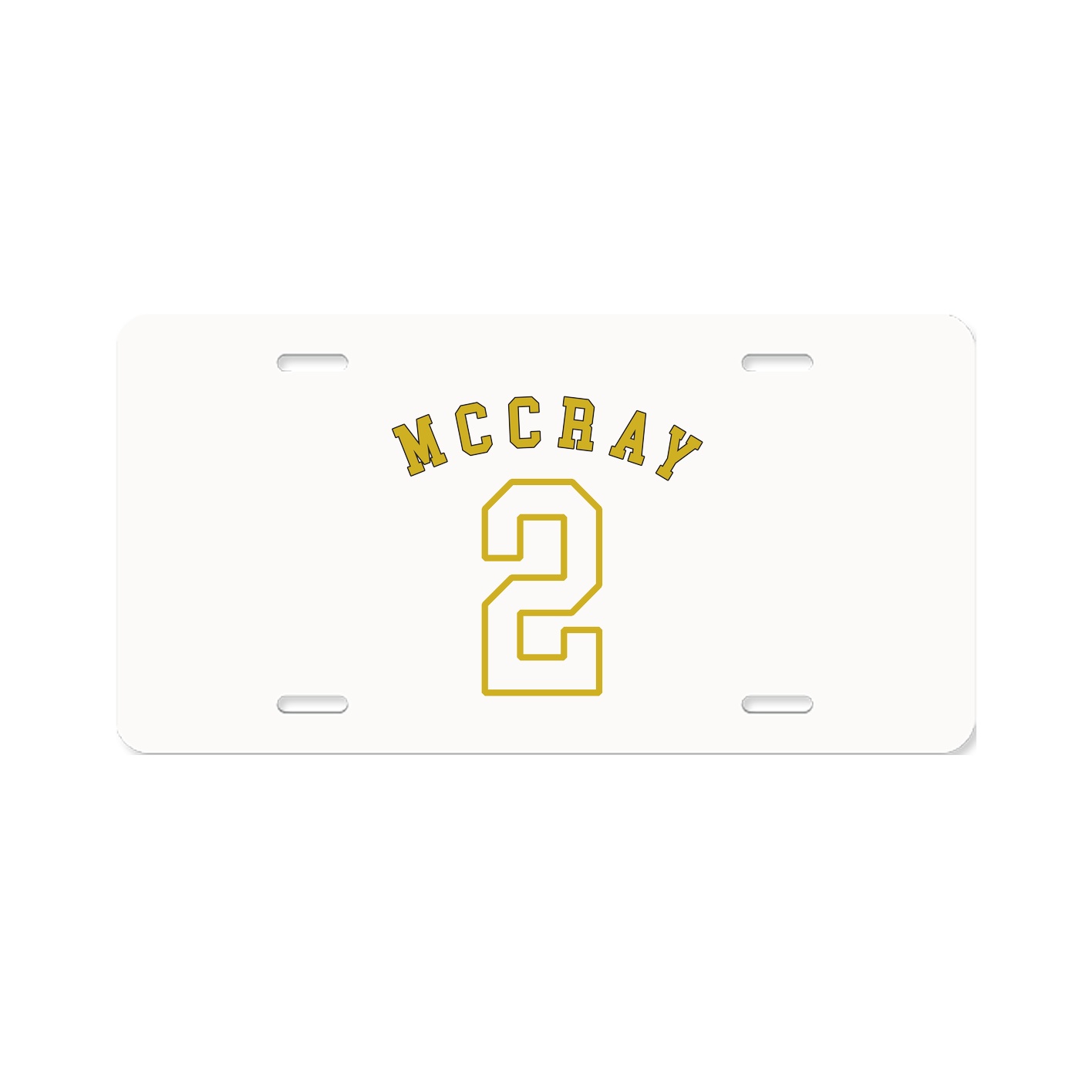 License Plate — Shirsey Arch in Classic
