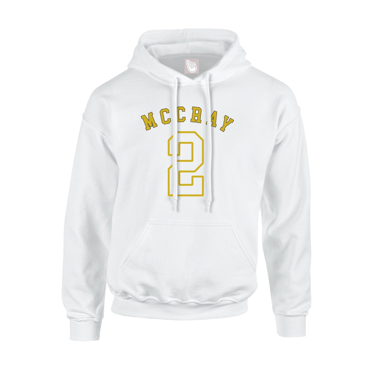 Hoodie — Shirsey Arch in White