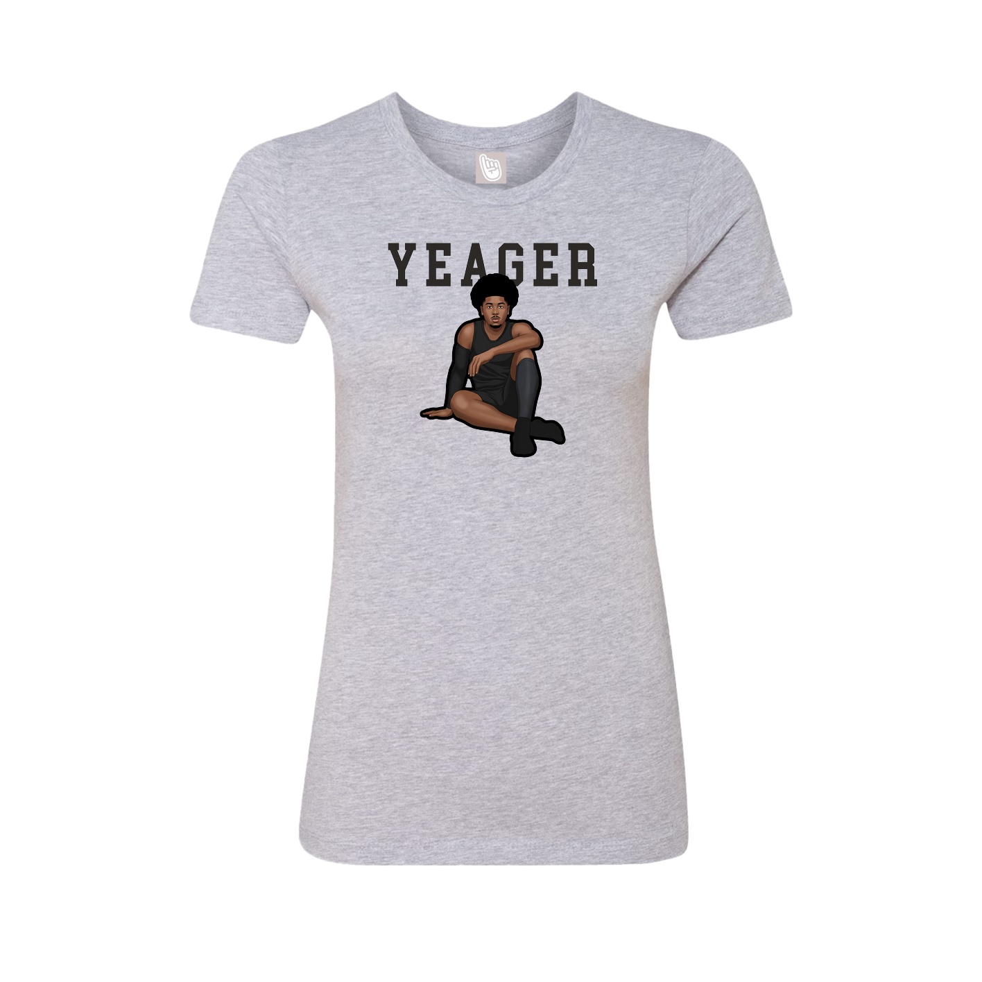 Fitted Women's Tee — Shirsey in Grey