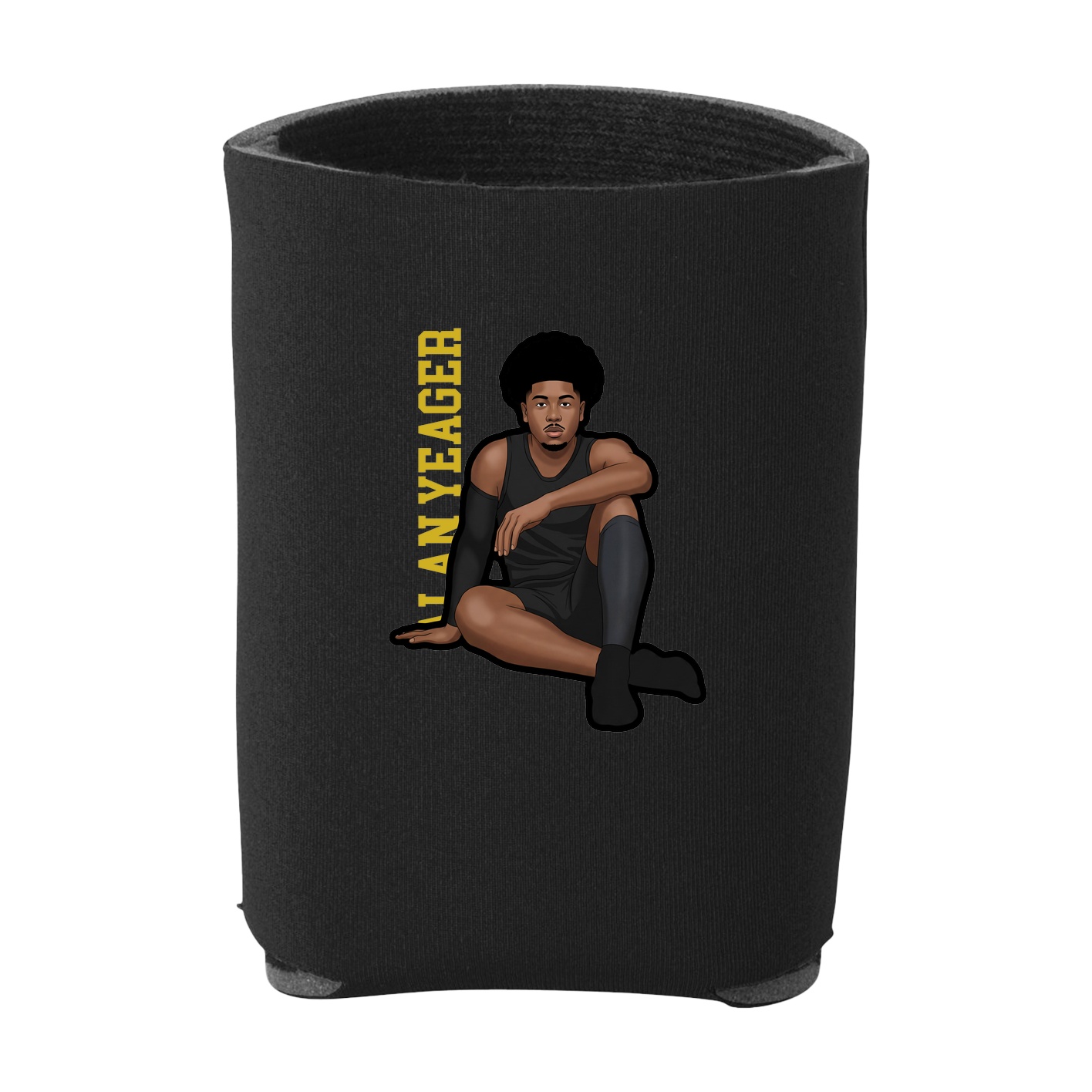 Can Holder — Name Vertical in Black