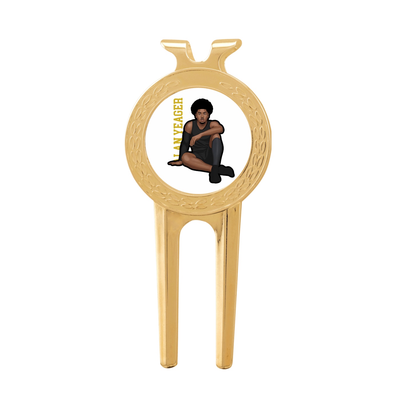 Divot Tool with Ball Marker — Name Vertical in Classic