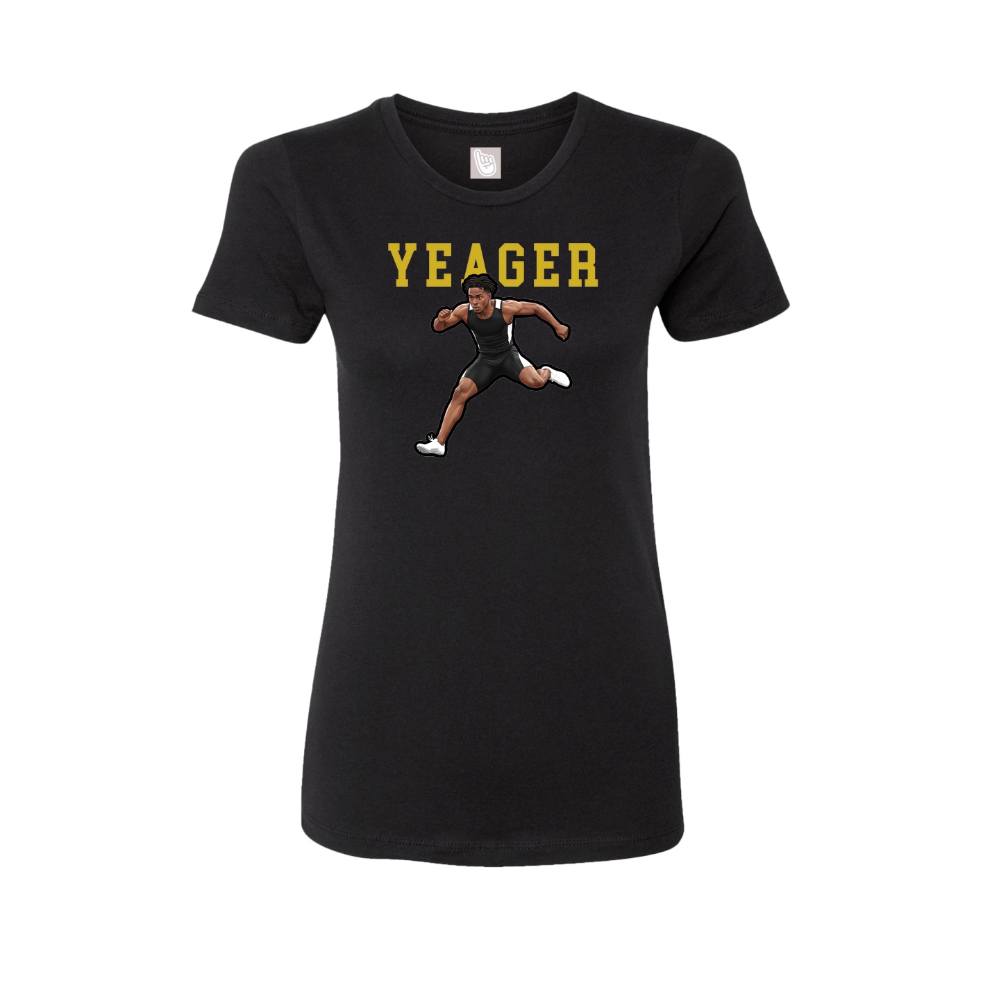 Fitted Women's Tee — Shirsey in Black
