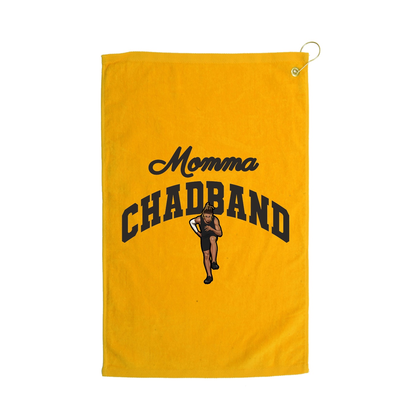 Golf Towel — Mothers Day Arch in Gold