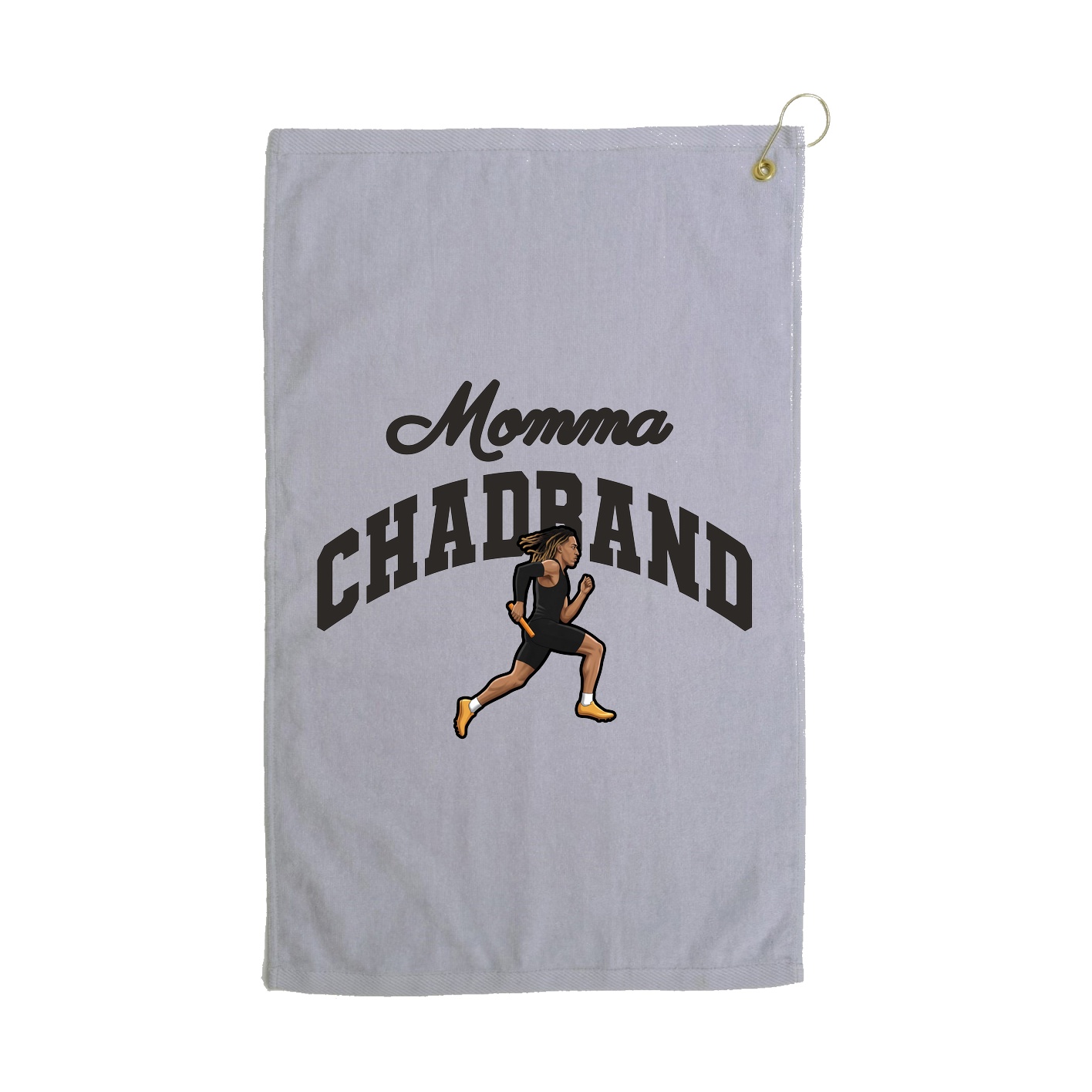 Golf Towel — Mothers Day Arch in Grey