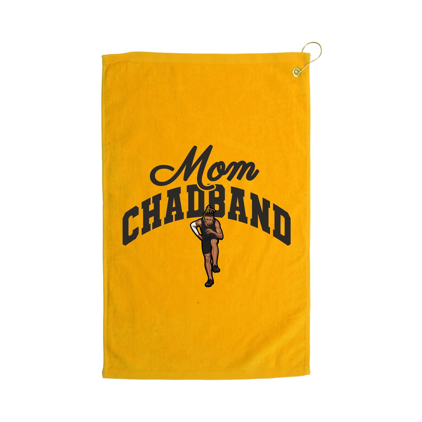 Golf Towel — Mothers Day Arch in Gold