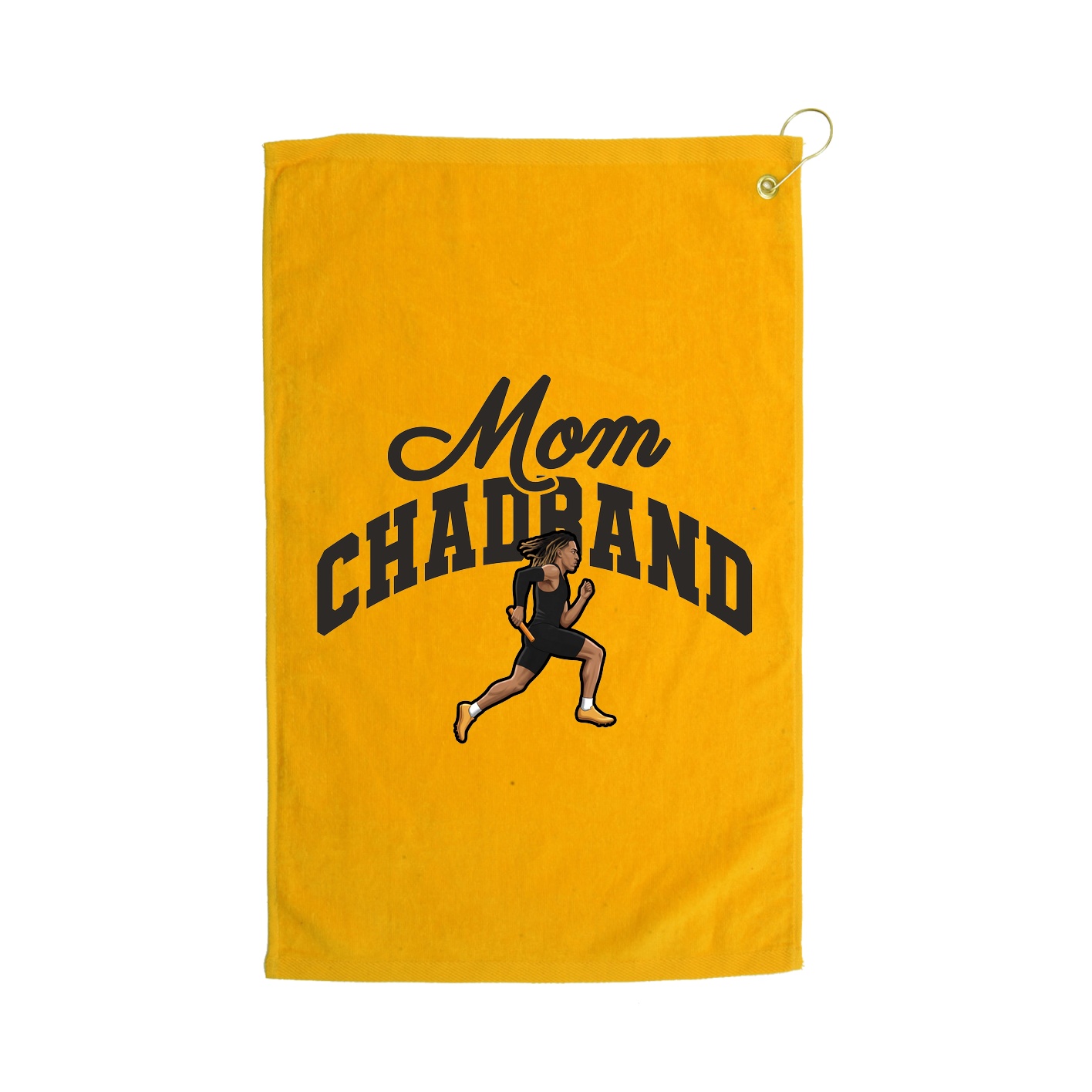 Golf Towel — Mothers Day Arch in Gold