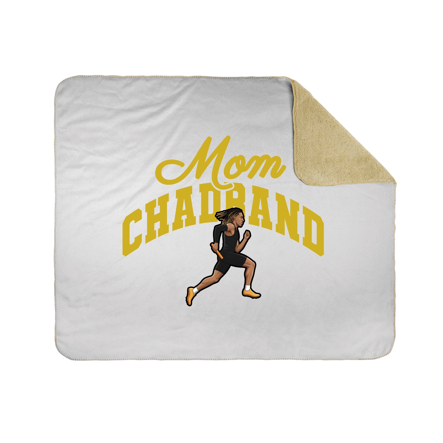 Throw Blanket — Mothers Day Arch in White