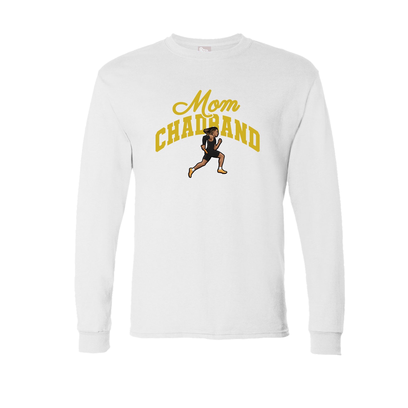 Long Sleeve Tee — Mothers Day Arch in White