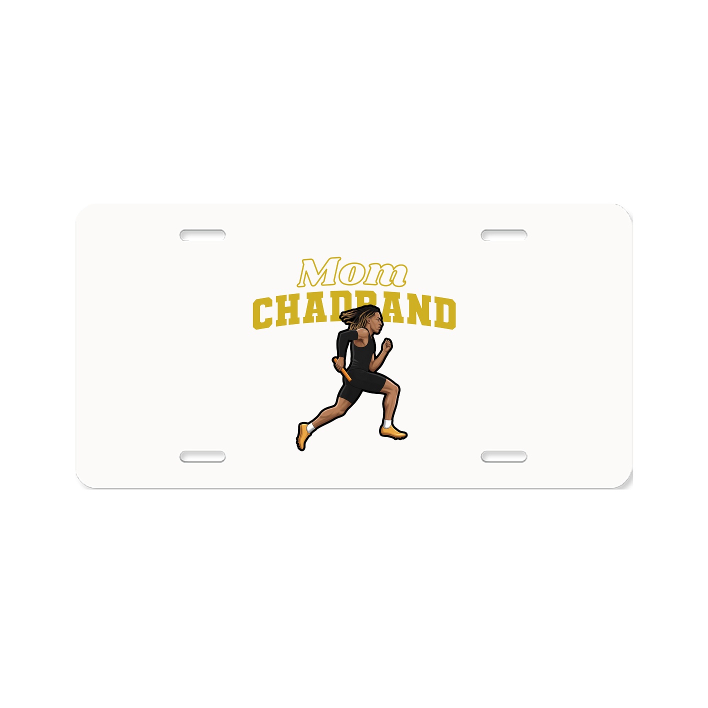 License Plate — Mothers Day Block in Classic