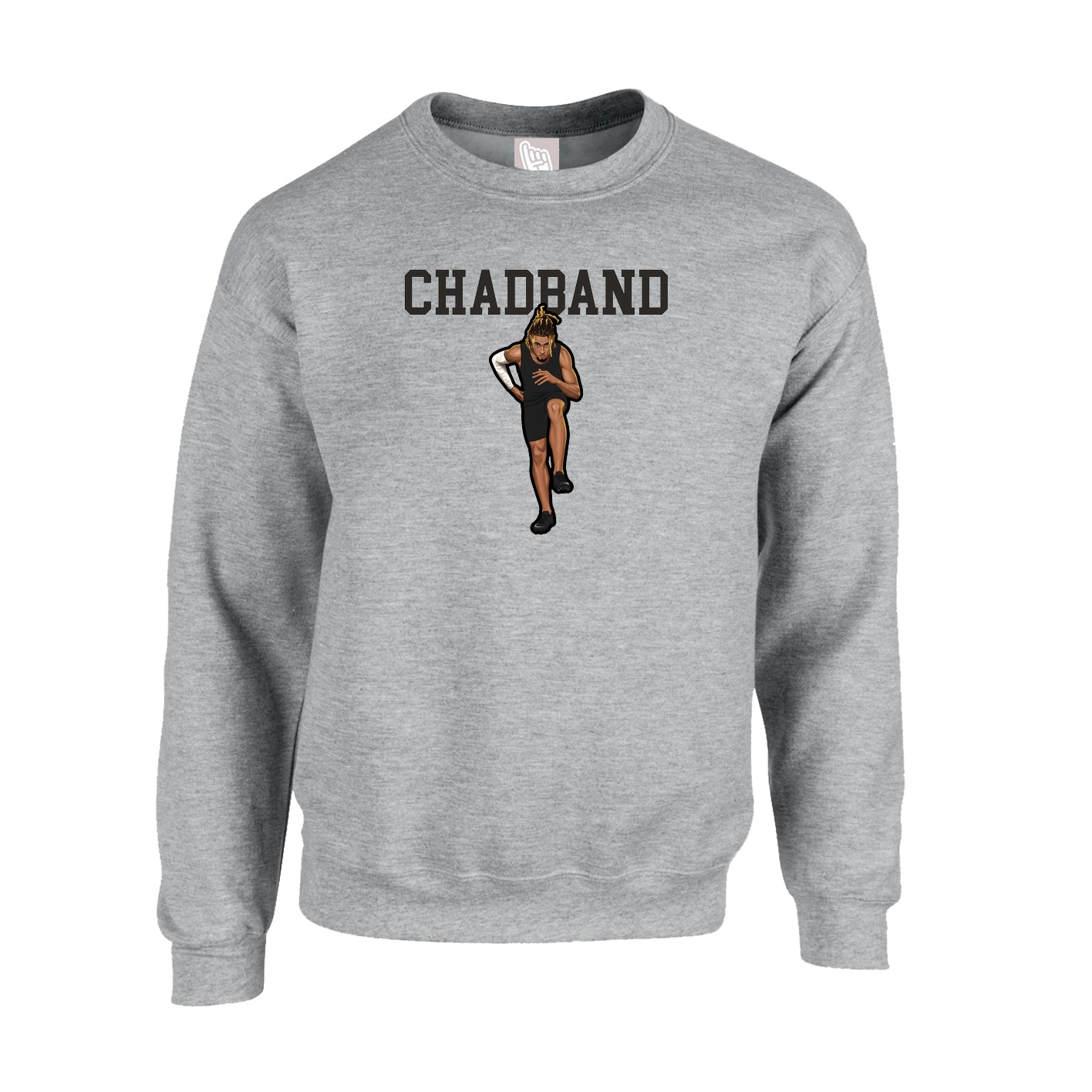 Fleece Crew — Shirsey in Grey
