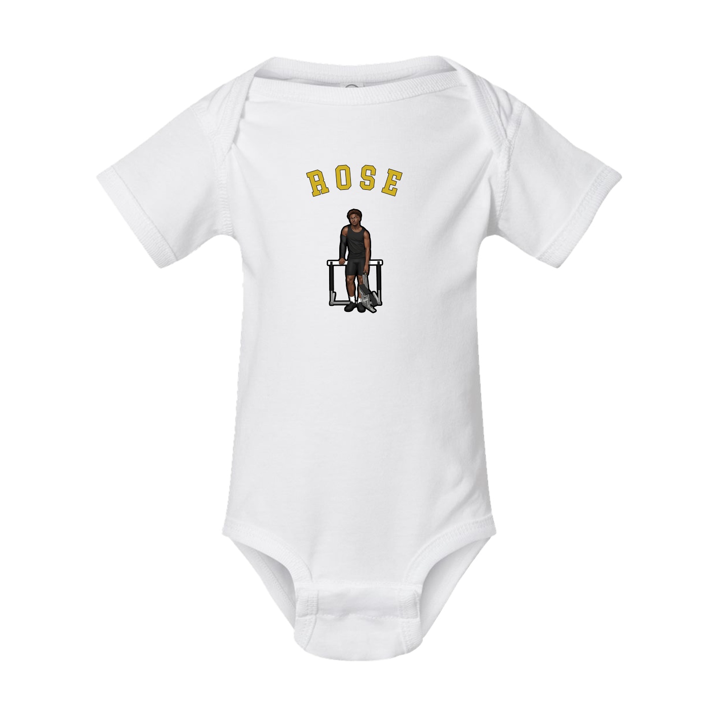 Baby Onesie — Shirsey Arch in White