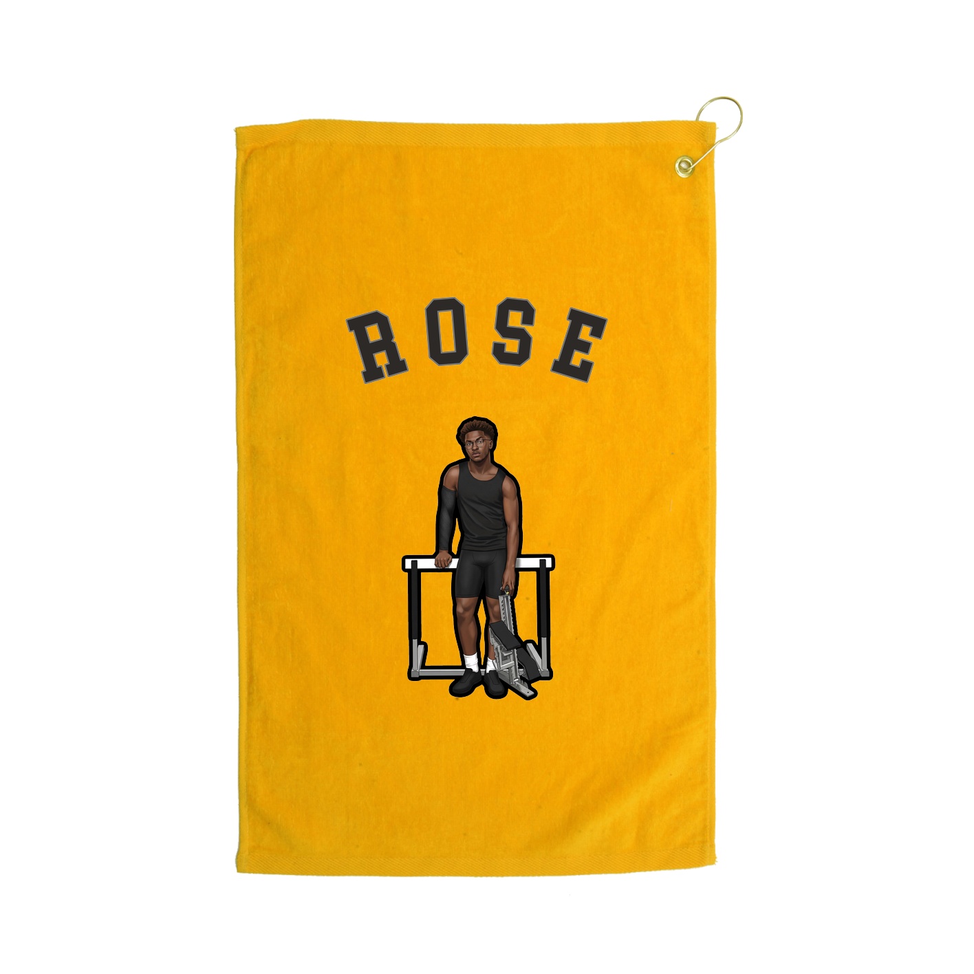 Golf Towel — Shirsey Arch in Gold