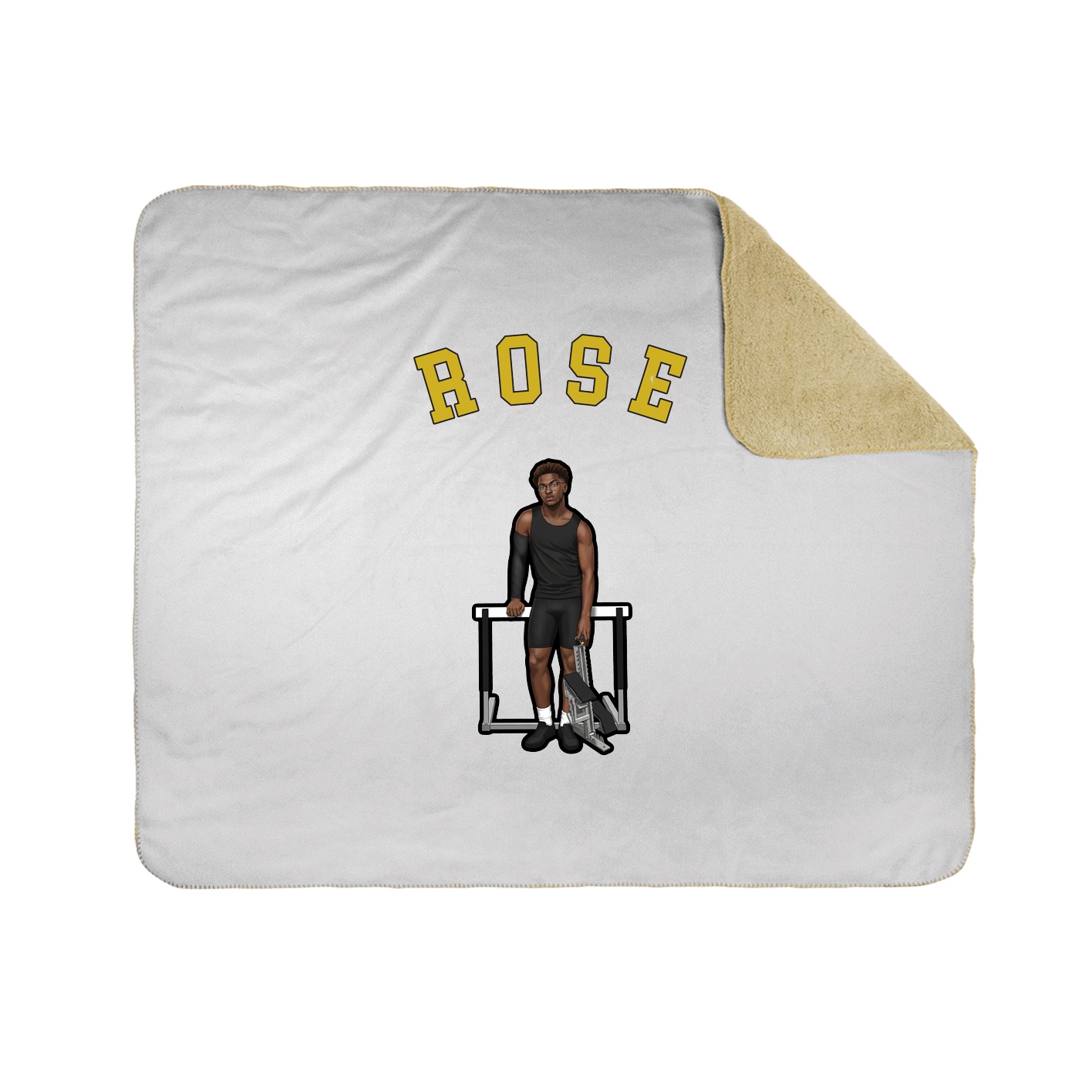 Throw Blanket — Shirsey Arch in White