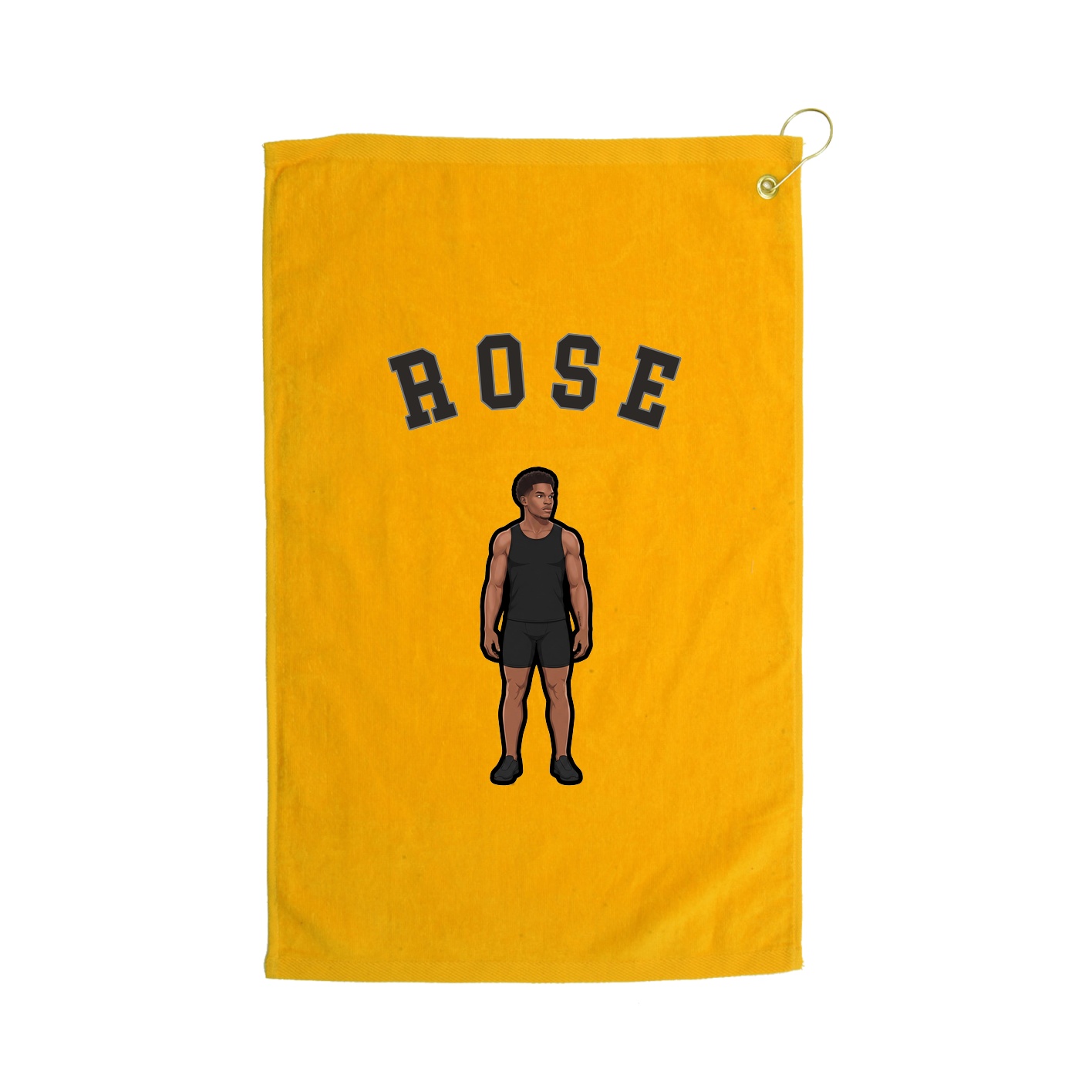 Golf Towel — Shirsey Arch in Gold