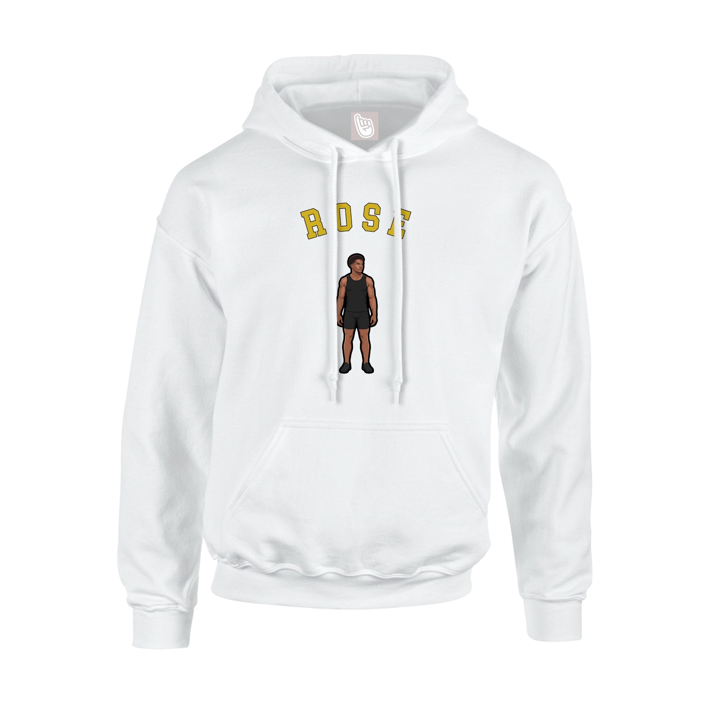 Hoodie — Shirsey Arch in White