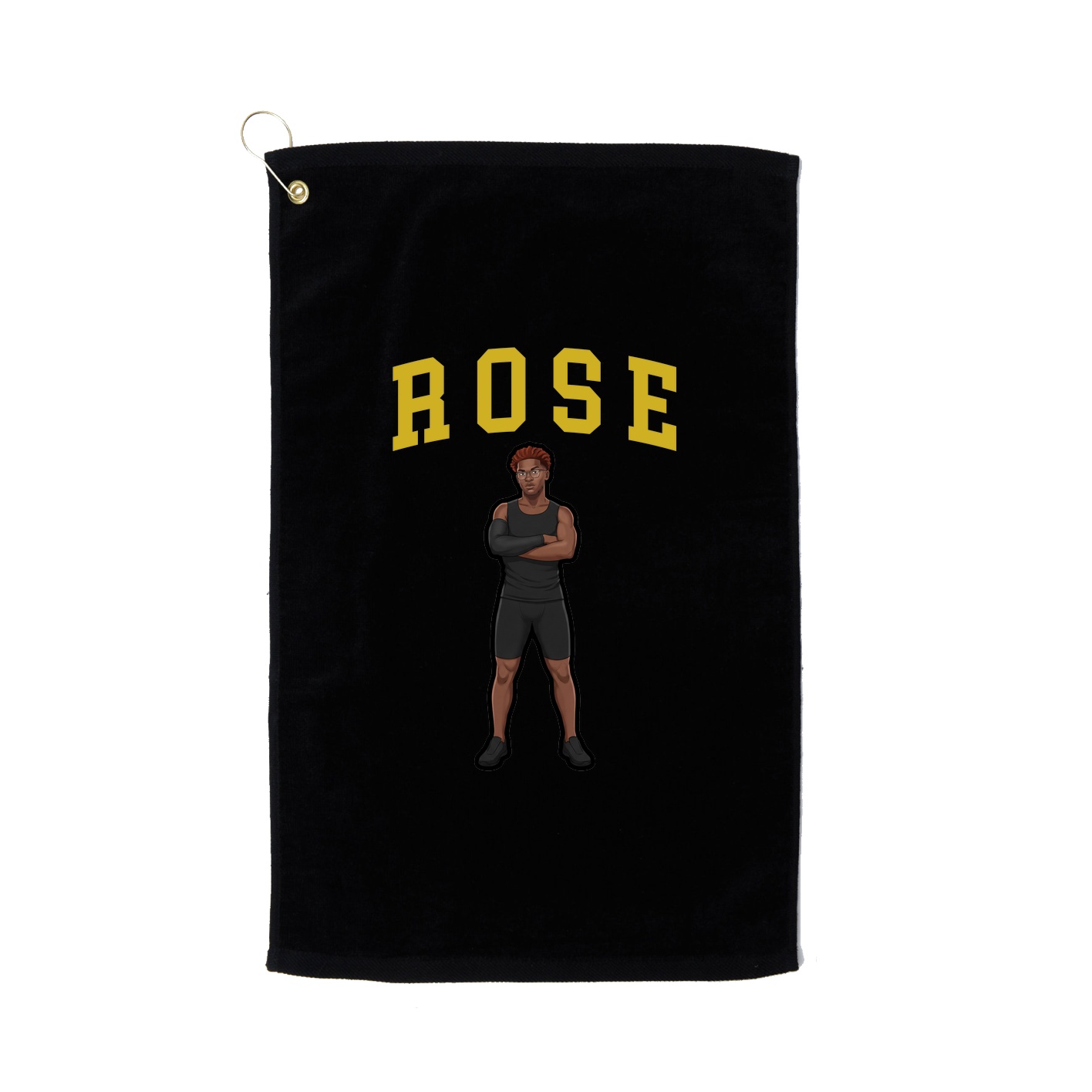 Golf Towel — Shirsey in Black
