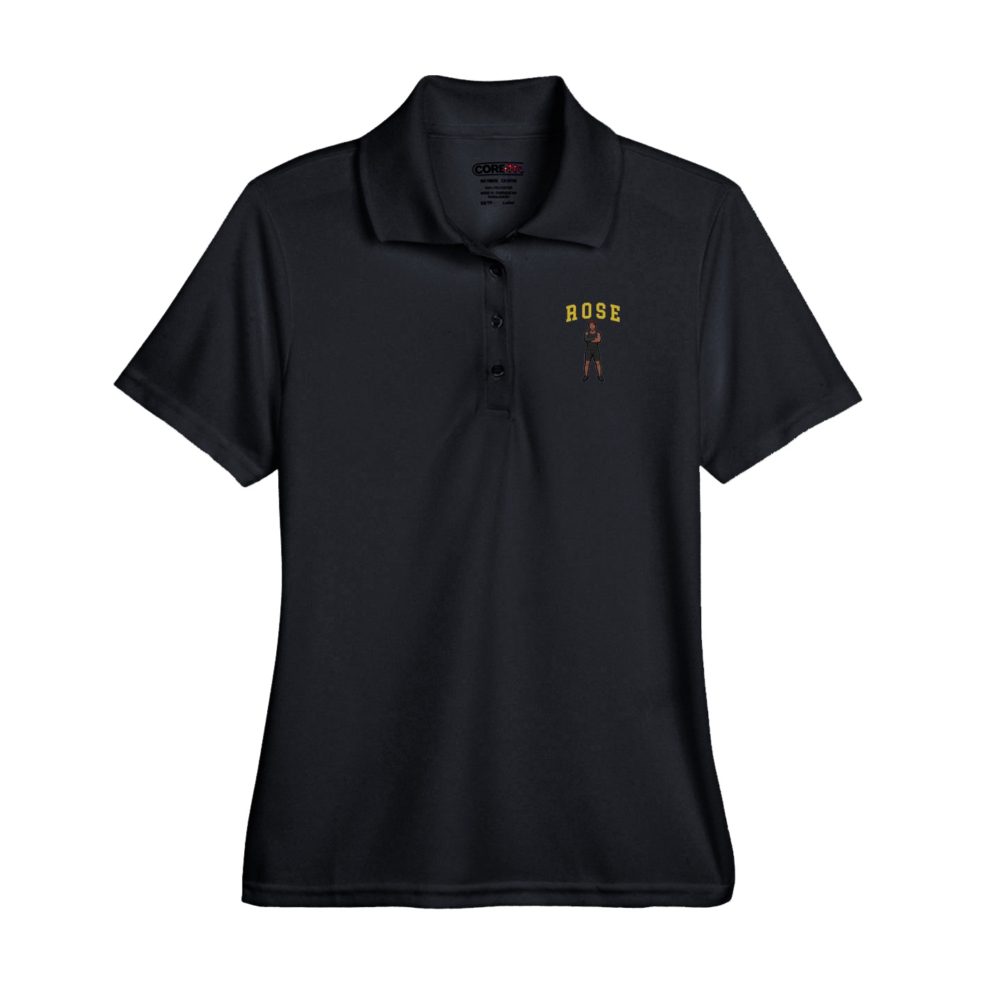 Performance Polo — Shirsey in Black