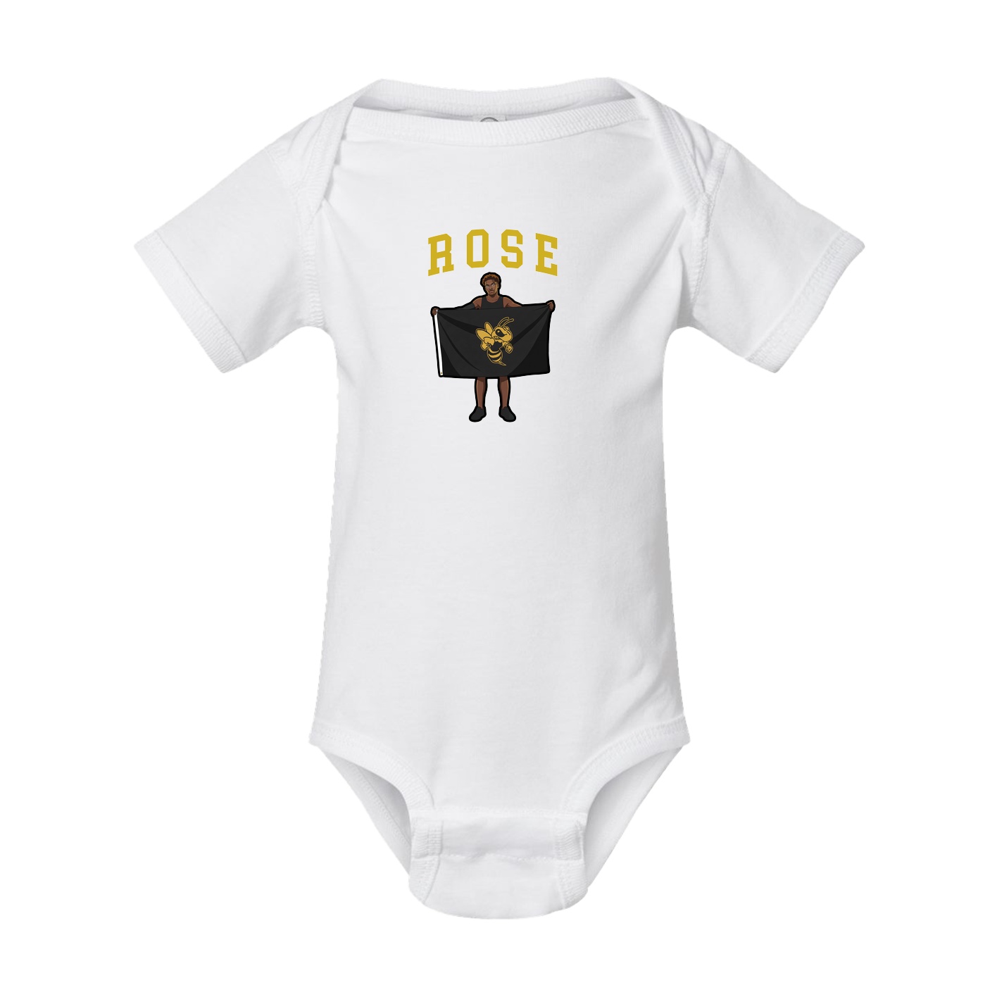 Baby Onesie — Shirsey in White