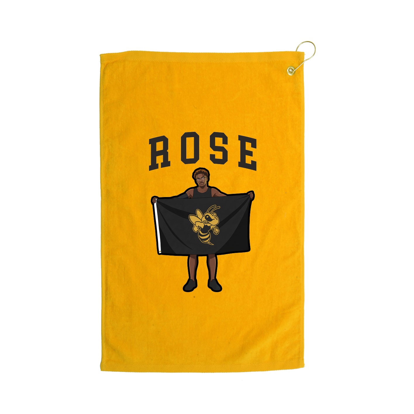 Golf Towel — Shirsey in Gold