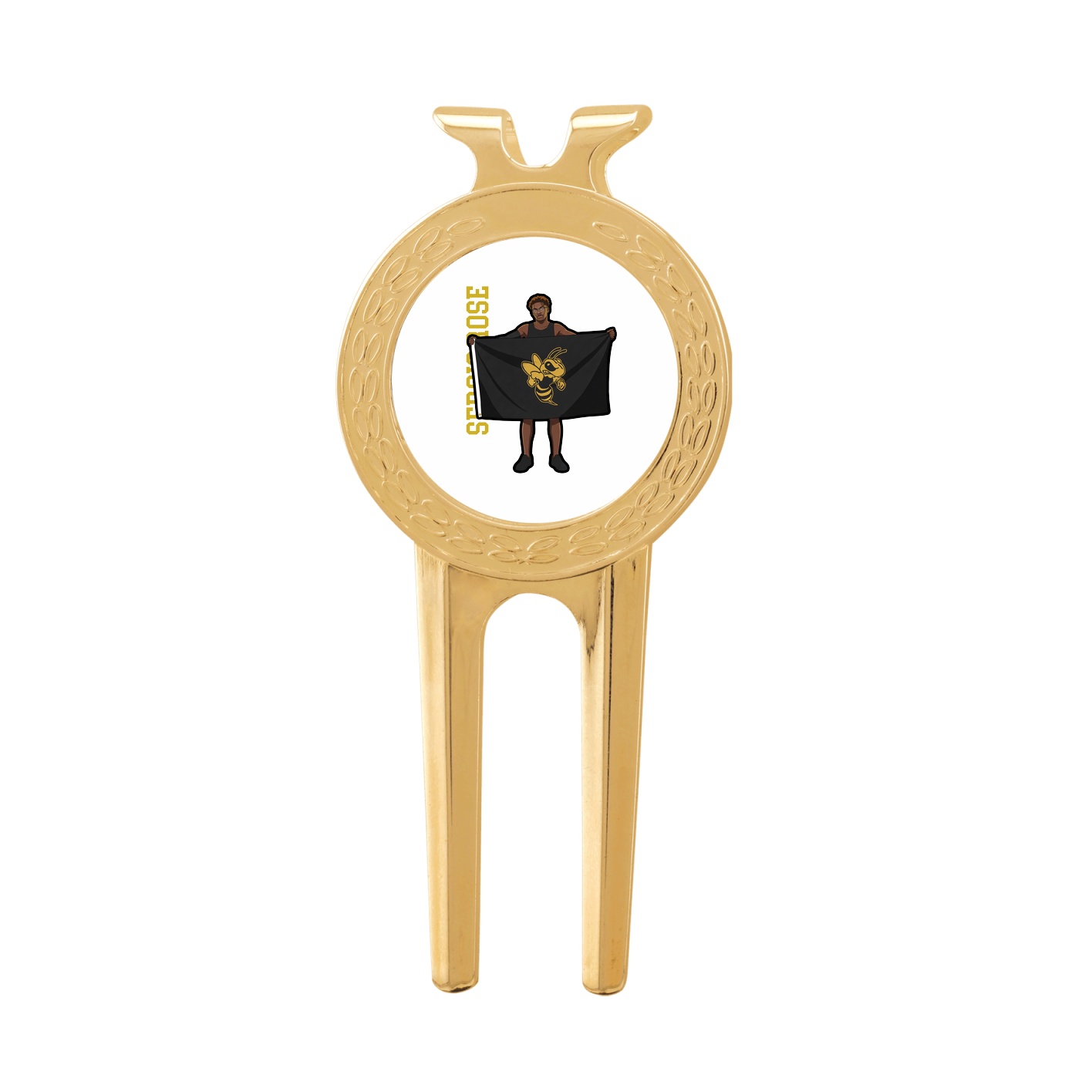 Divot Tool with Ball Marker — Name Vertical in Classic