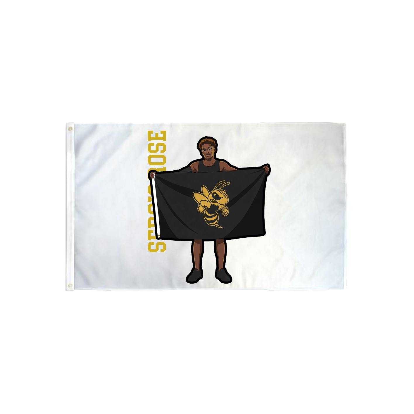 3x5 Flag — Name Vertical in Classic