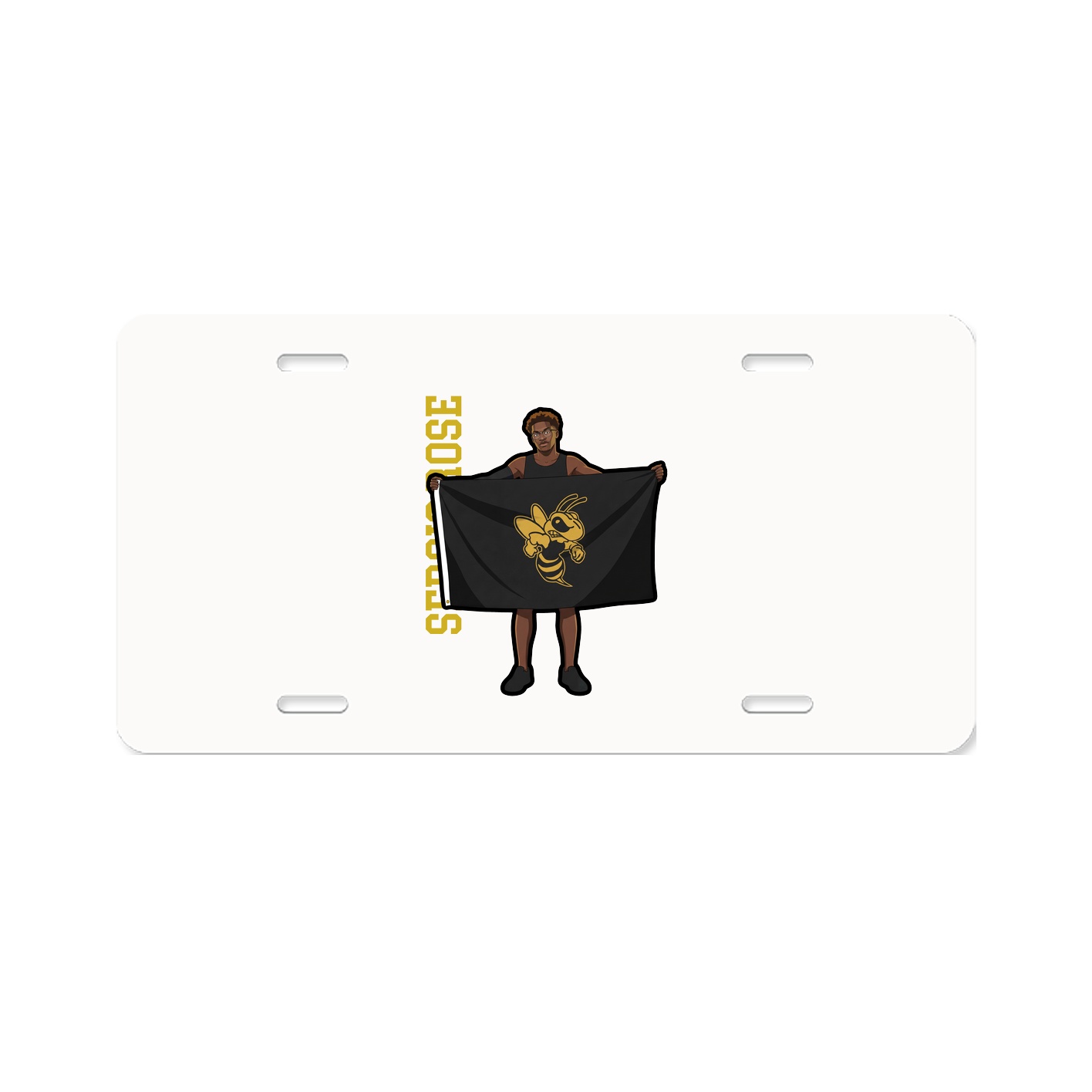 Aluminum License Plate