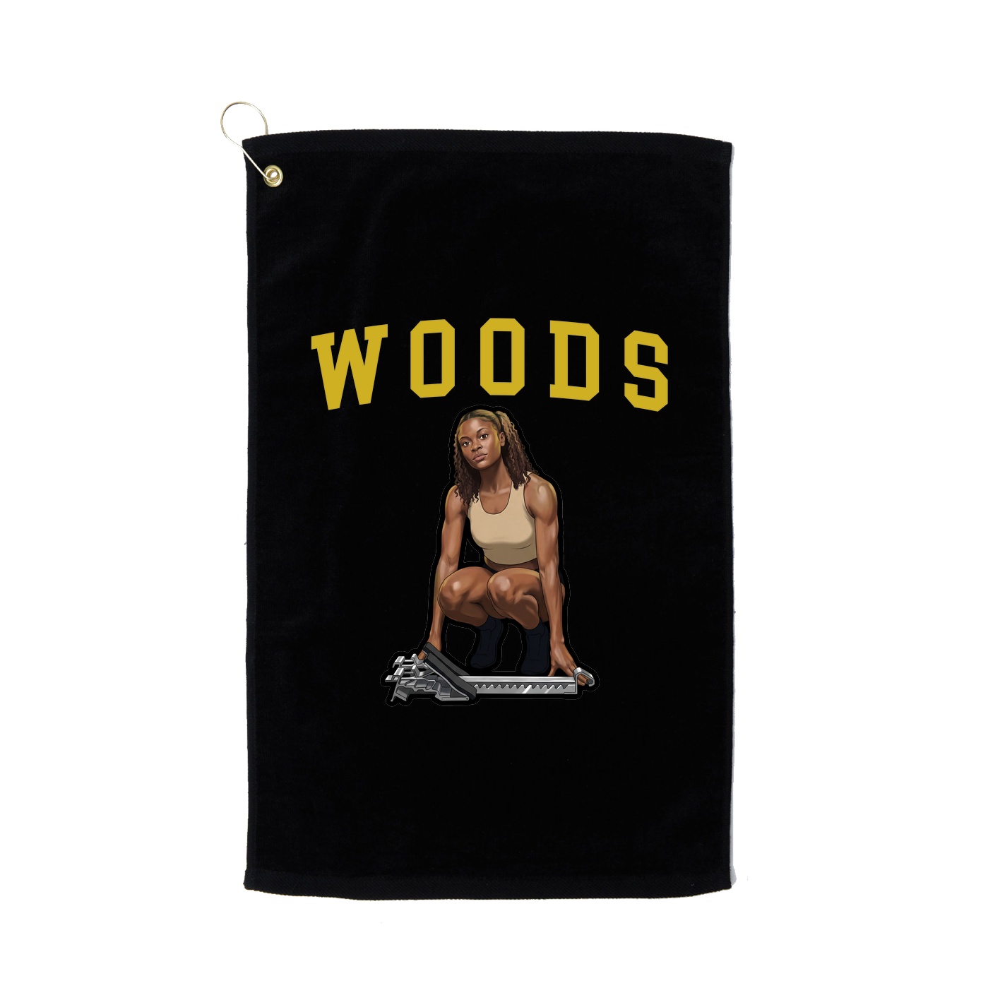 Golf Towel — Shirsey in Black