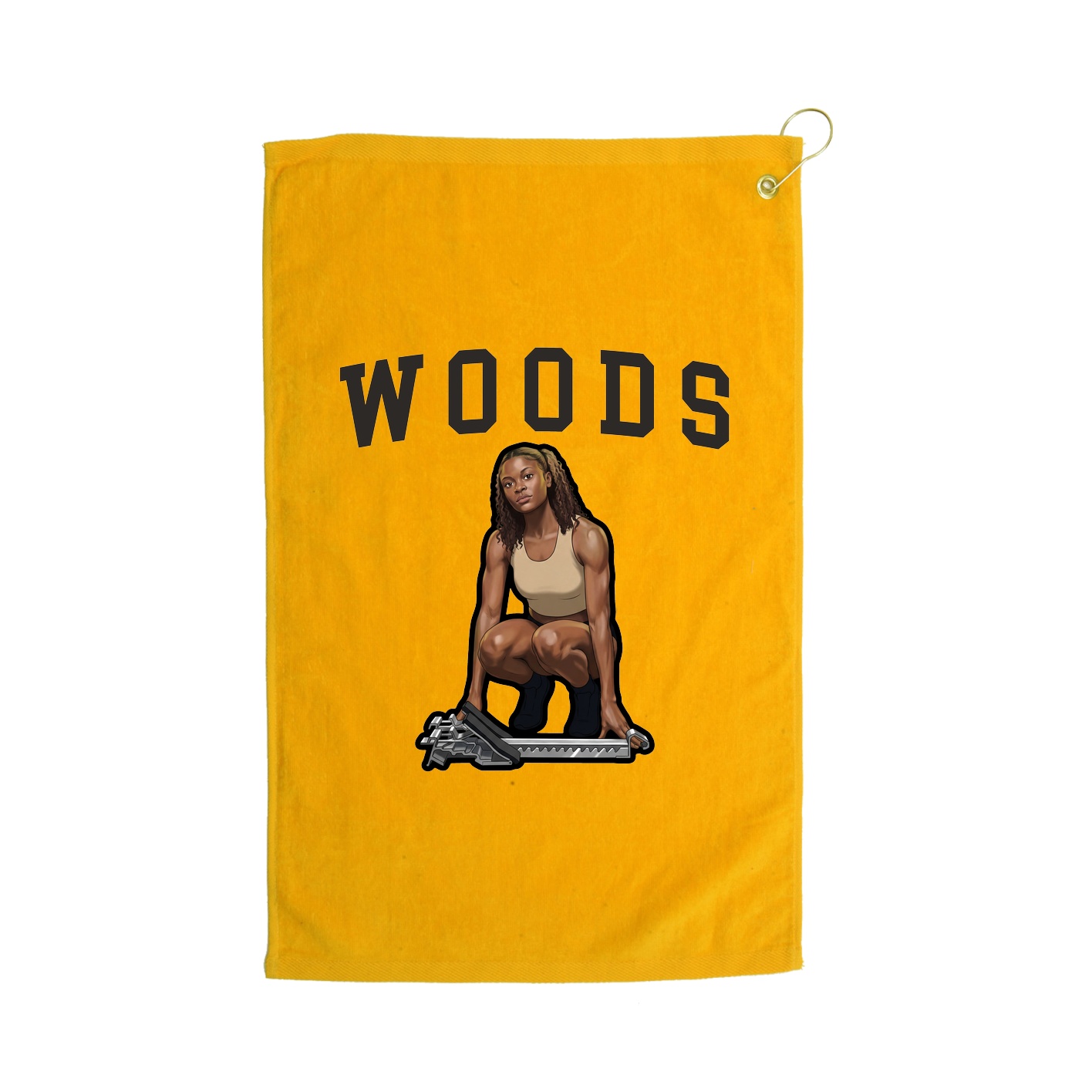 Golf Towel — Shirsey in Gold