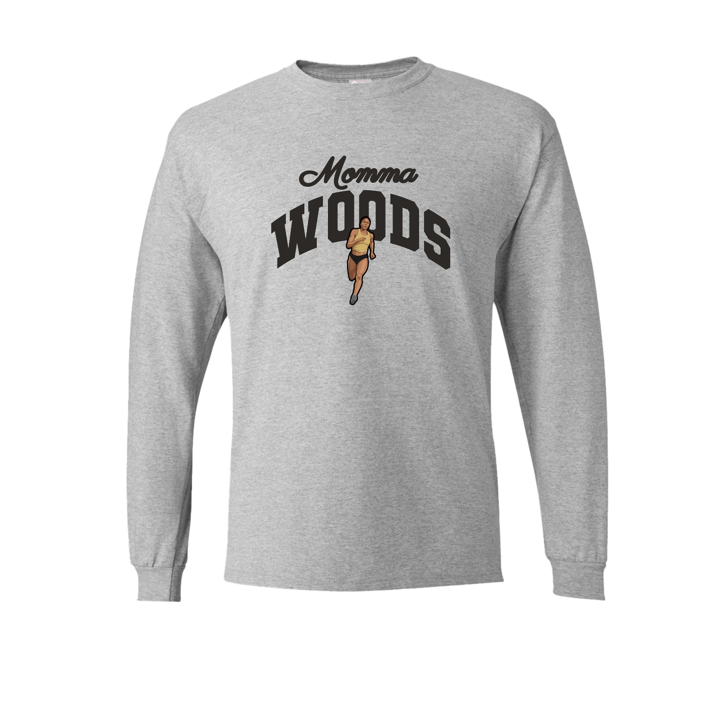 Long Sleeve Tee — Mothers Day Arch in Grey