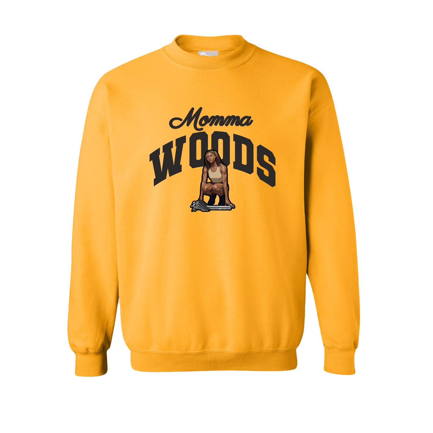 Fleece Crew — Mothers Day Arch in Gold