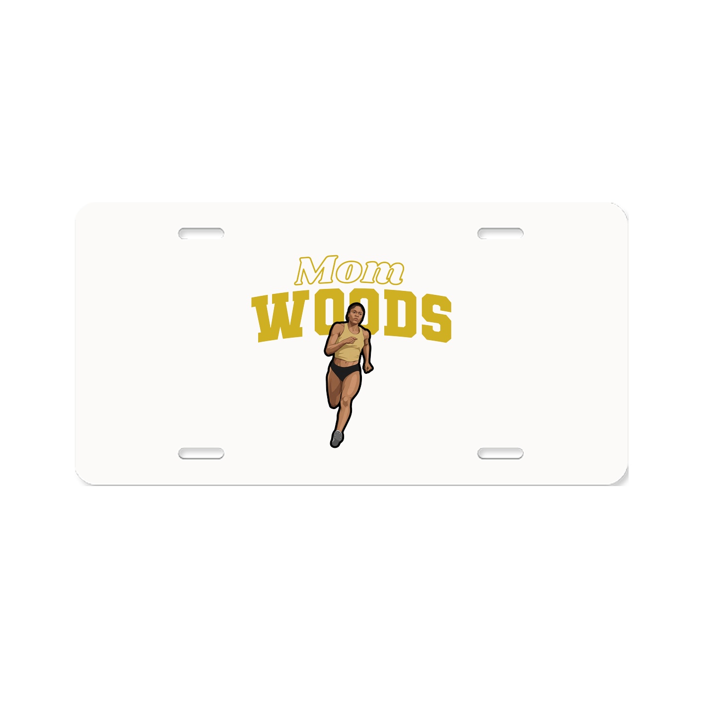 License Plate — Mothers Day Block in Classic