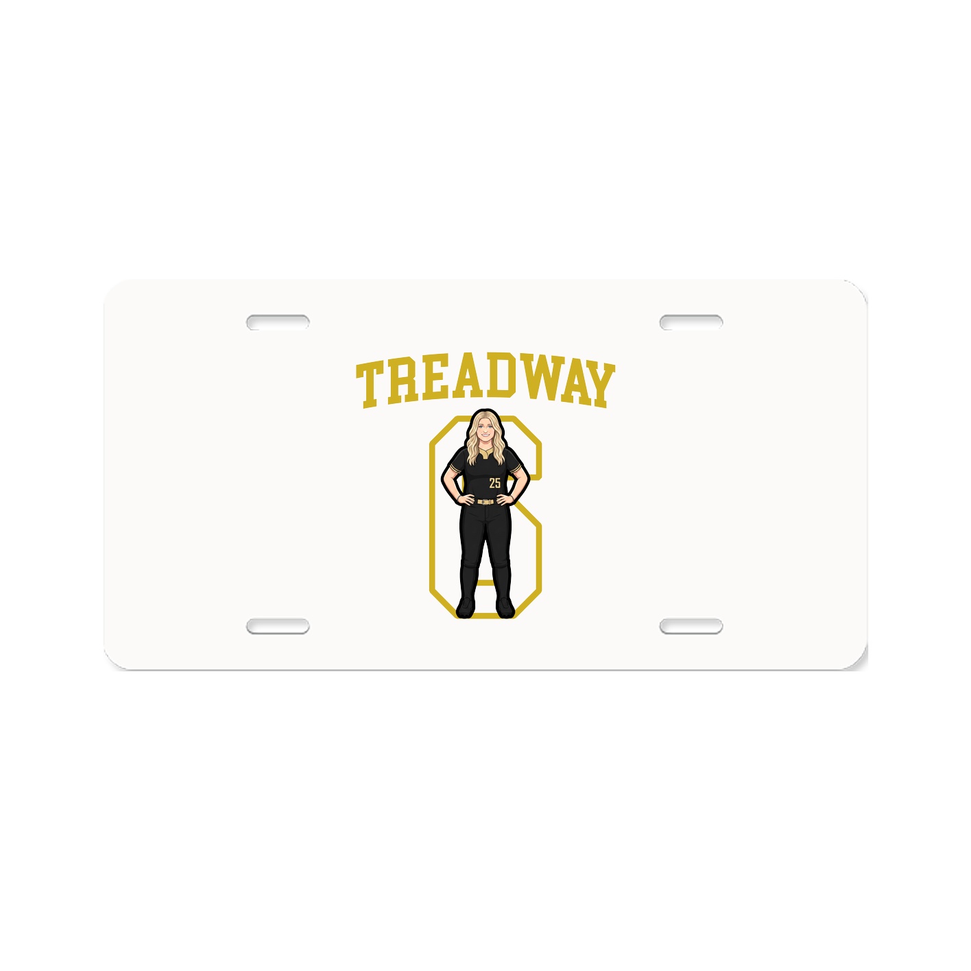 License Plate — Shirsey in Classic