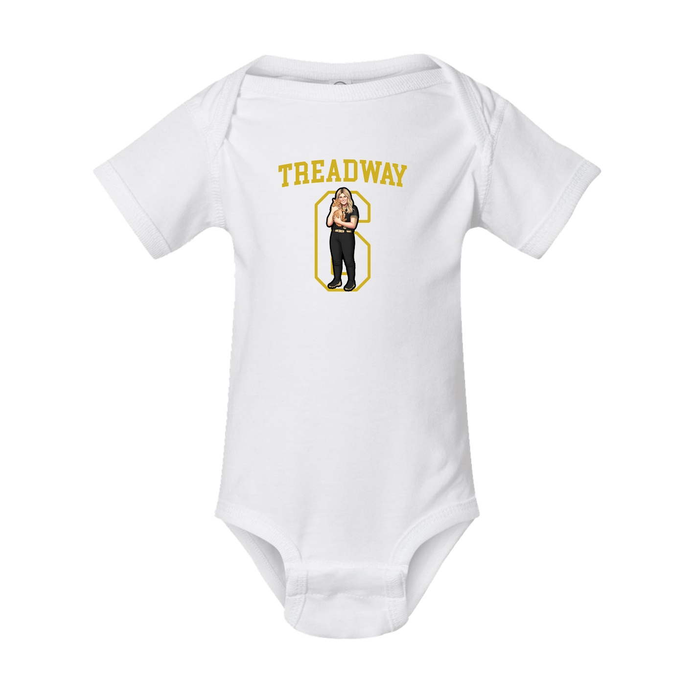 Baby Onesie — Shirsey in White