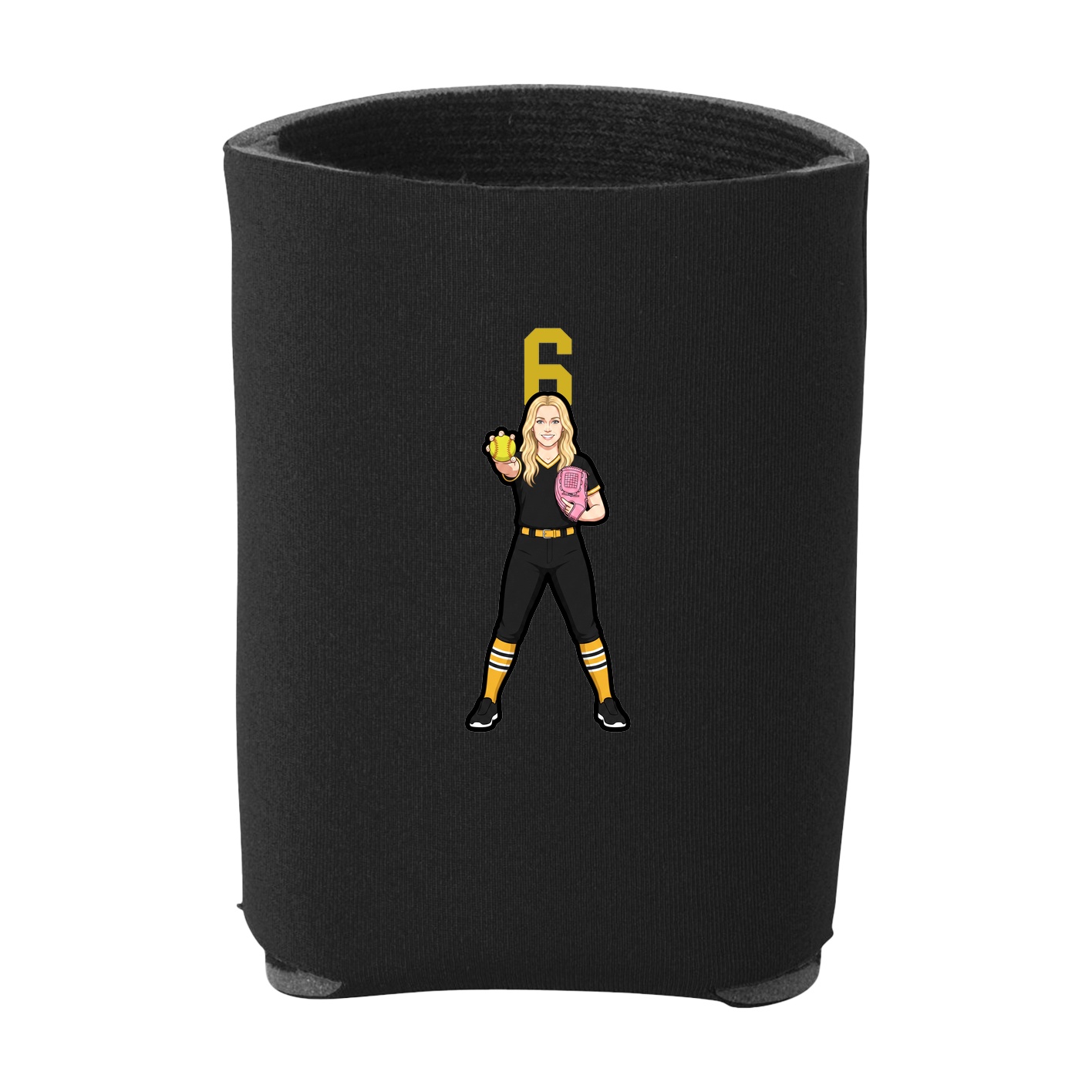 Can Holder — Number Top in Black