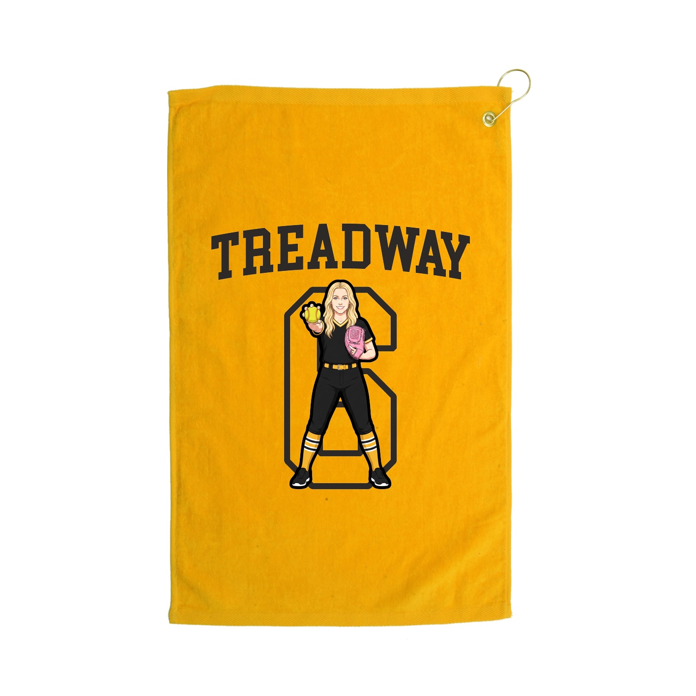 Golf Towel — Shirsey in Gold