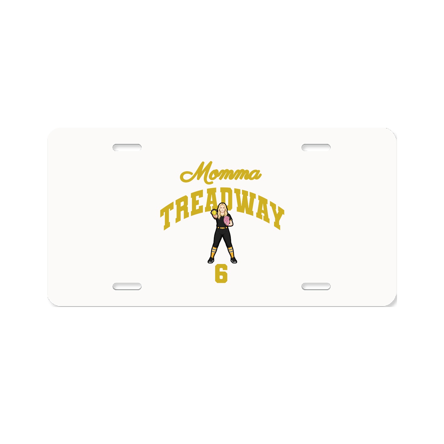License Plate — Mothers Day Arch in Classic