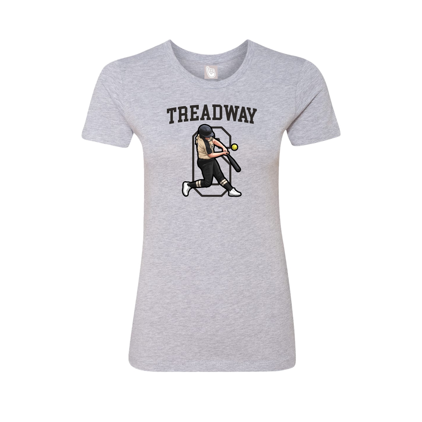 Womens Tee — Shirsey in Grey