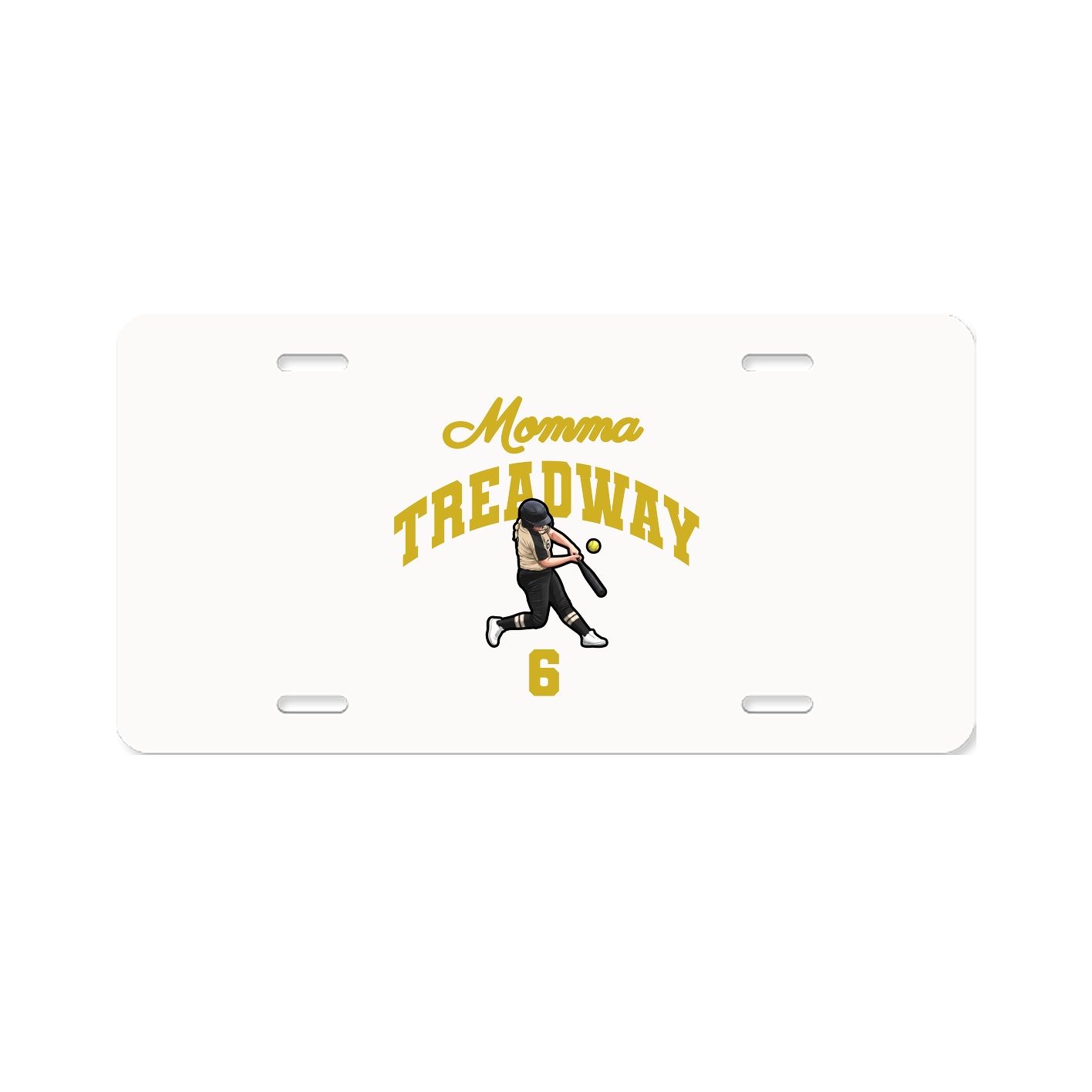 License Plate — Mothers Day Arch in Classic