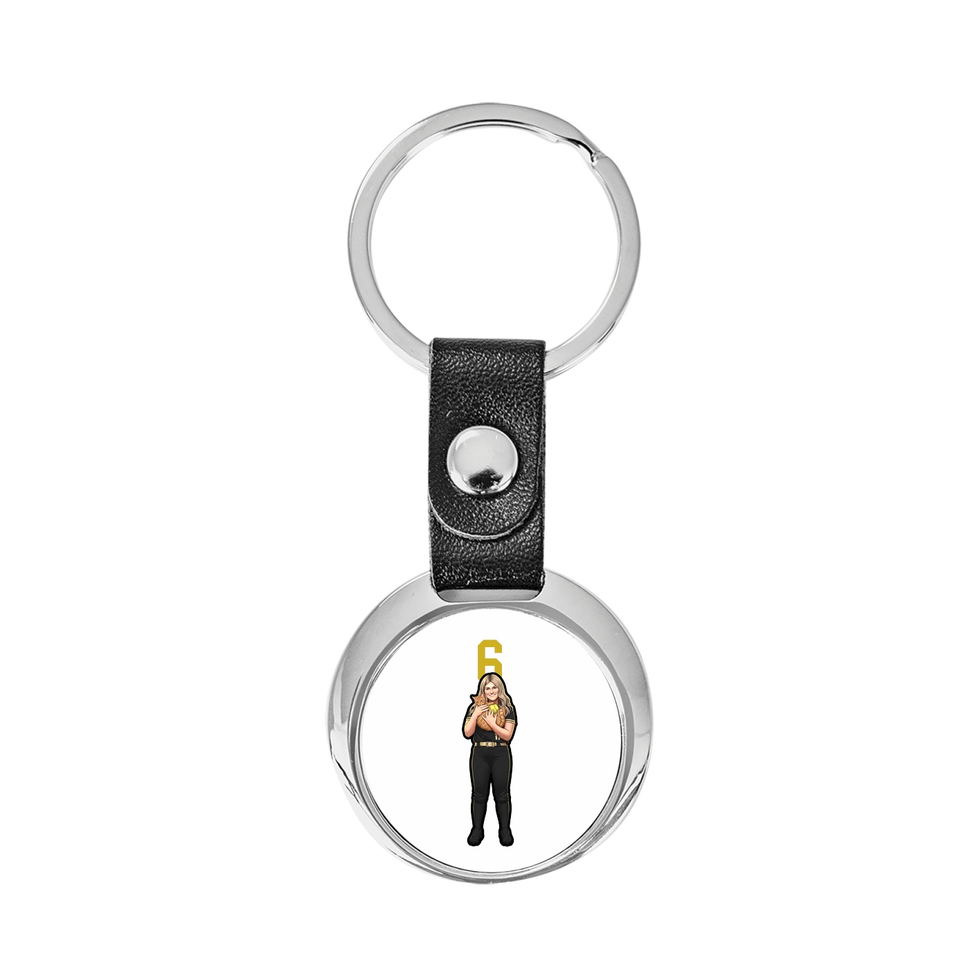 Key Chain — Number Top in Classic