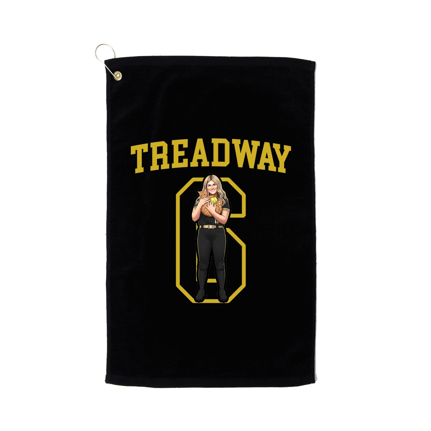 Golf Towel — Shirsey in Black