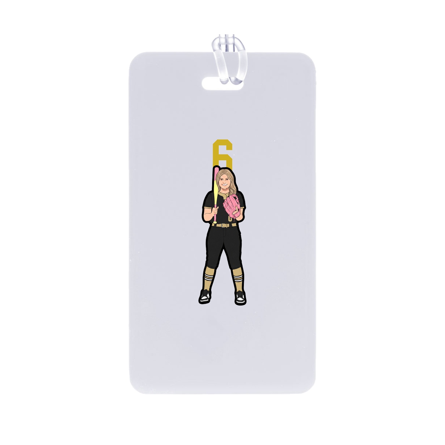 Bag Tag — Number Top in Classic