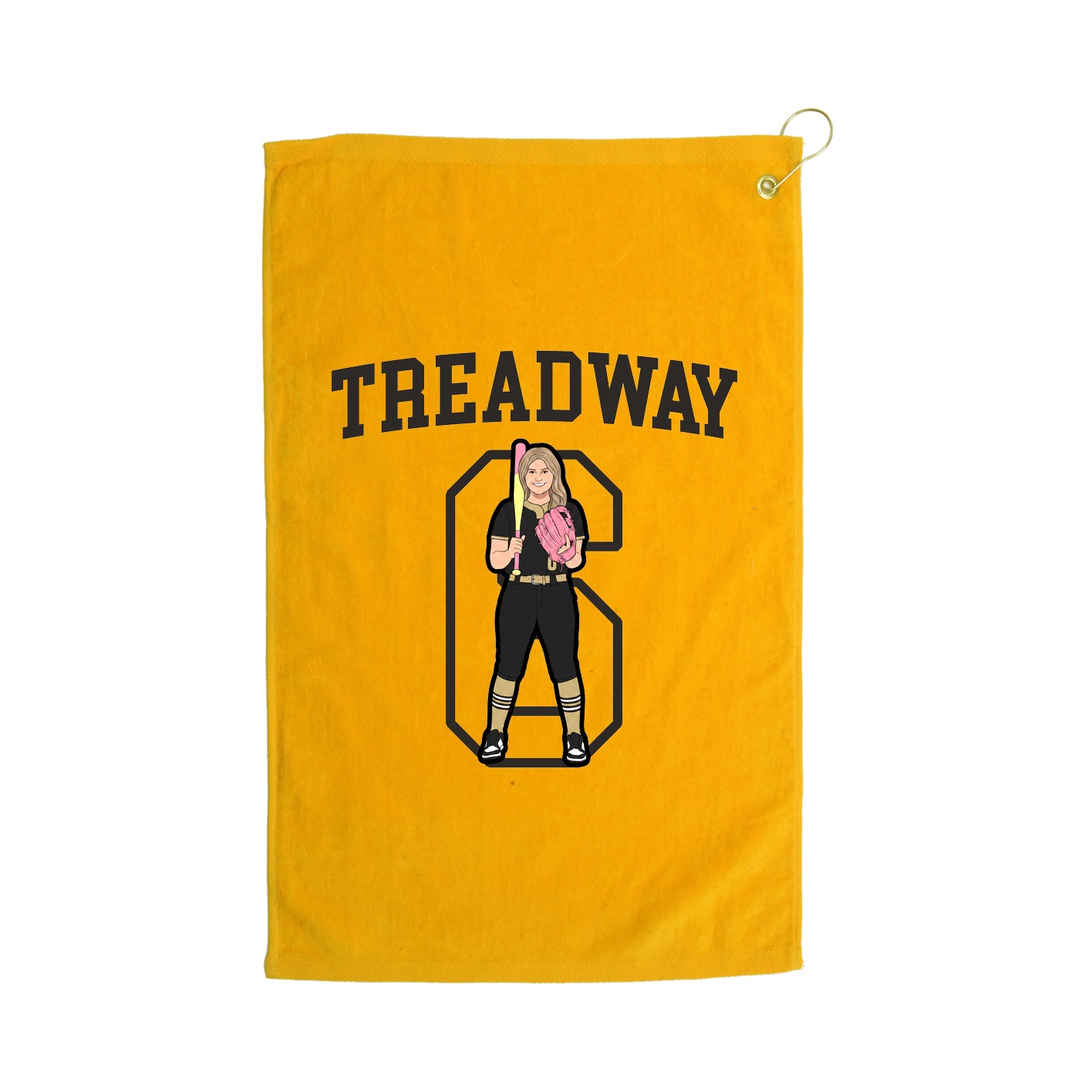 Golf Towel — Shirsey in Gold