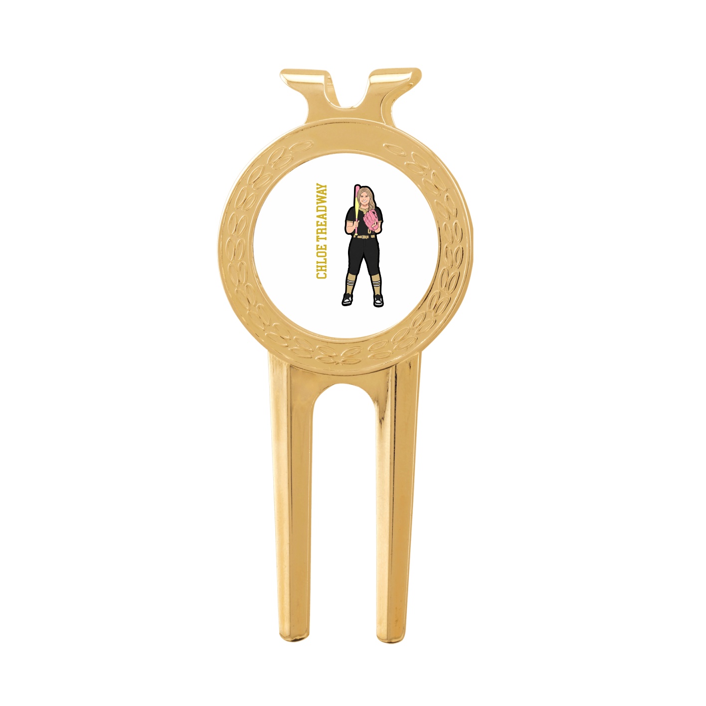 Divot Tool with Ball Marker — Name Vertical in Classic