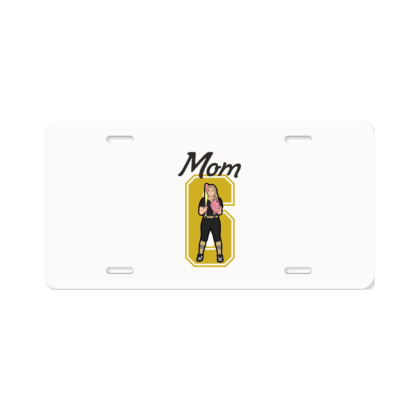 License Plate — Mothers Day Shirsey in Classic