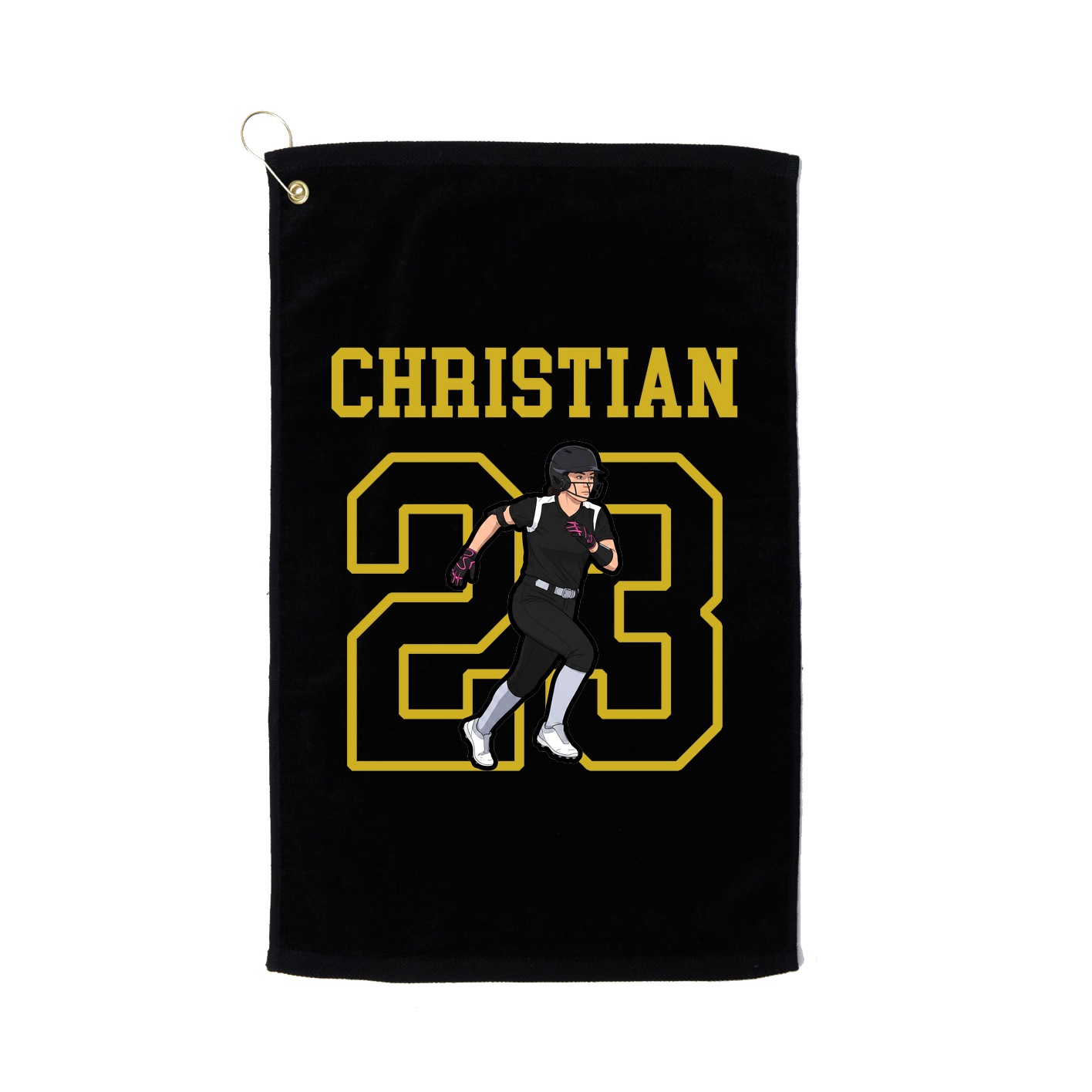 Golf Towel — Shirsey in Black