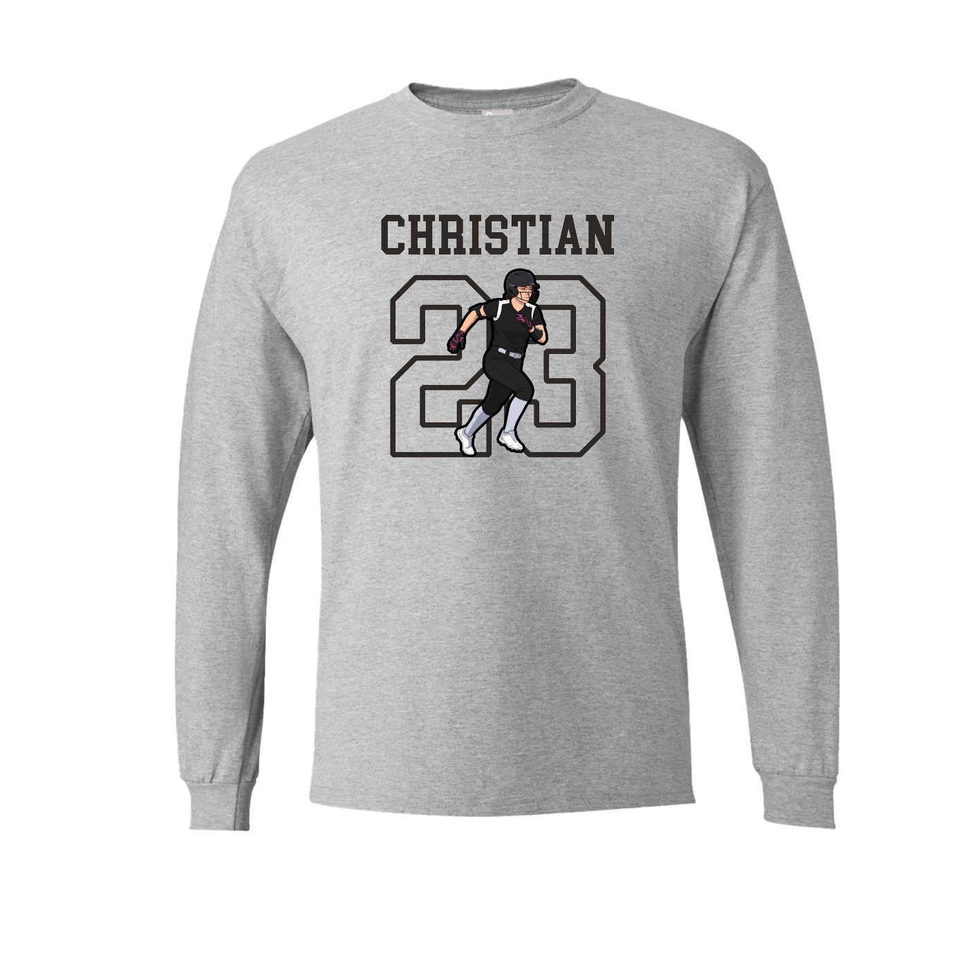 Long Sleeve Tee — Shirsey in Grey