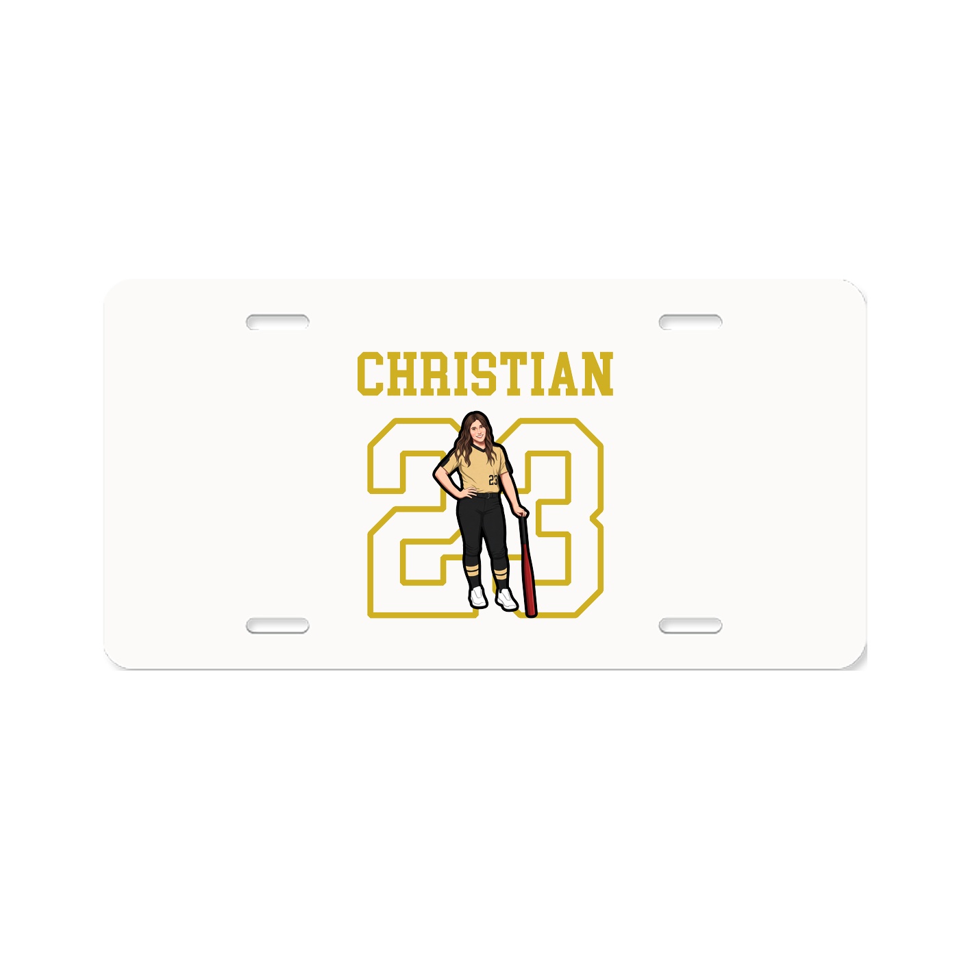 License Plate — Shirsey in Classic