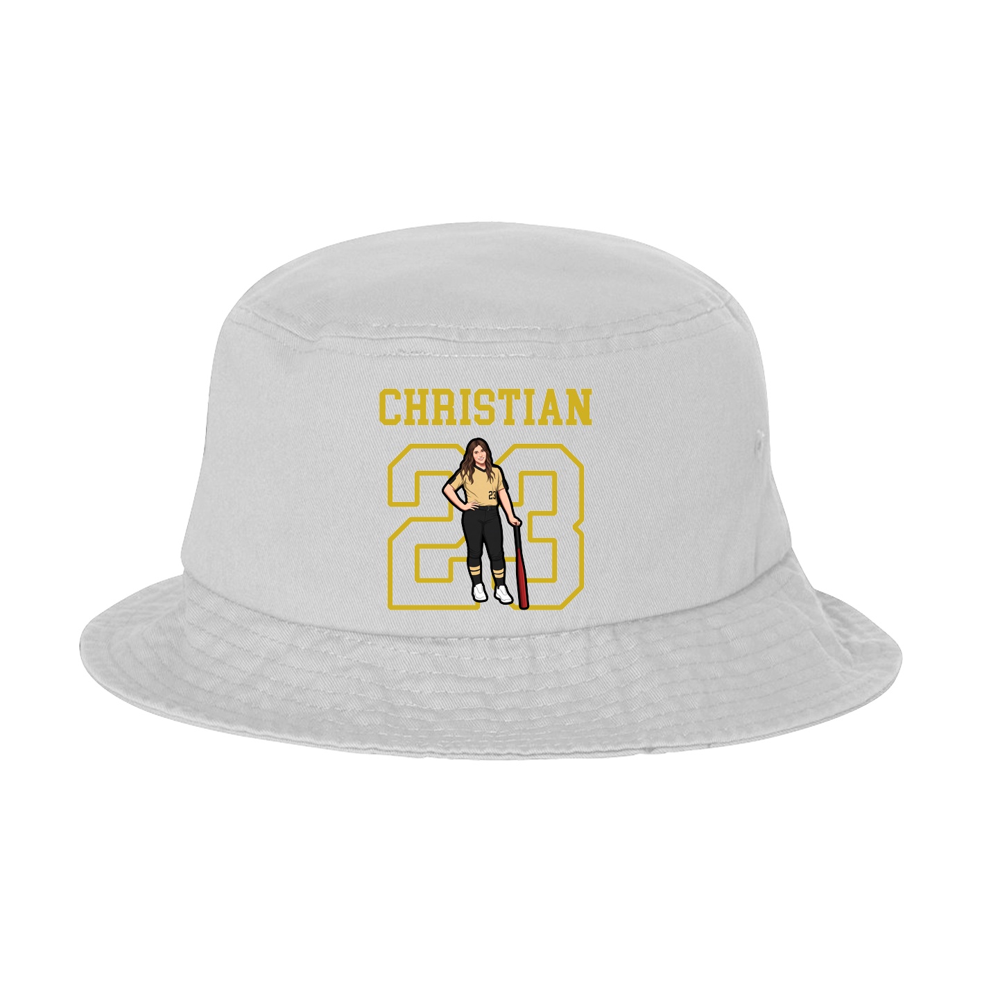 Bucket Cap — Shirsey in White